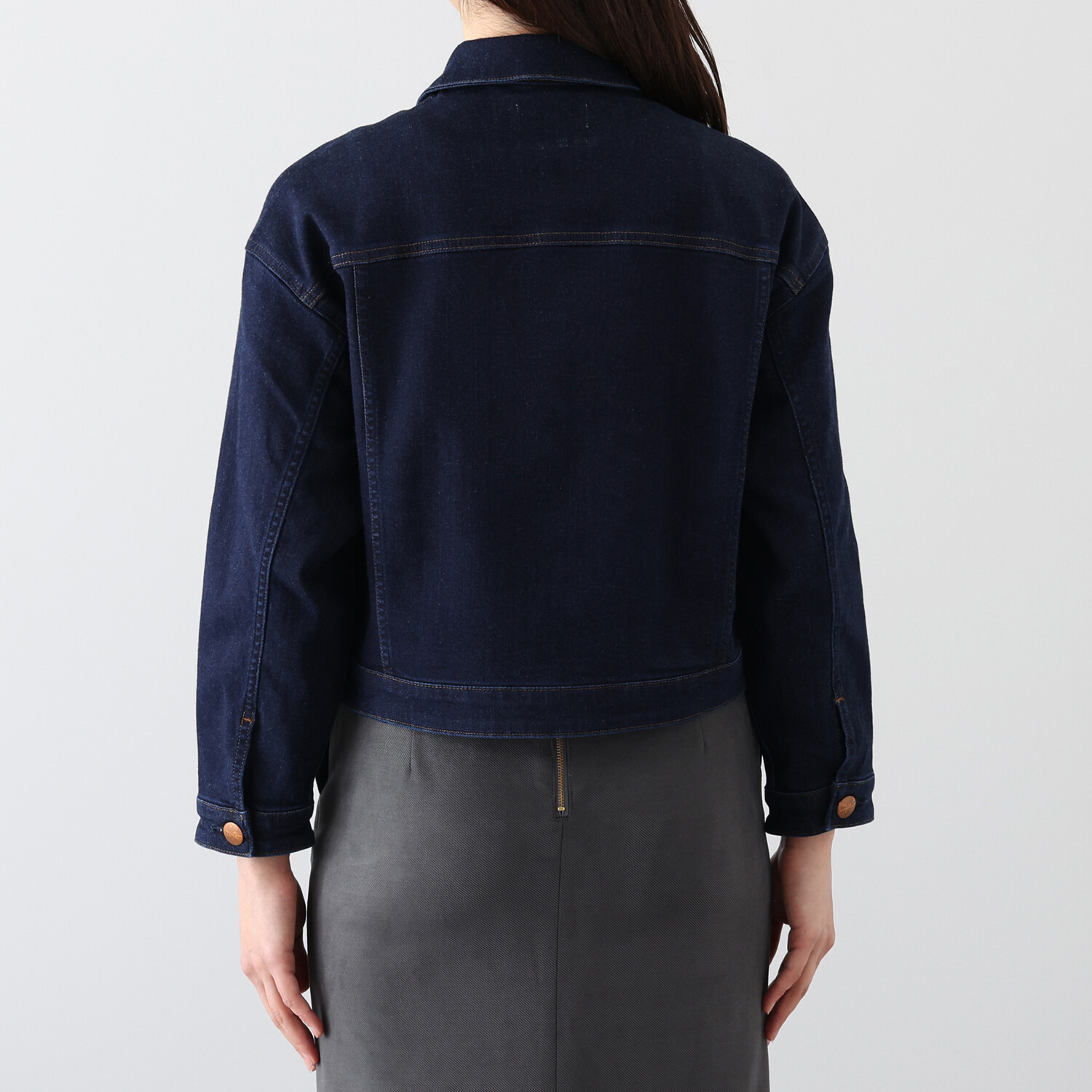 シュガーデプト コーンデニム（Ｒ） スーパーストレッチ クロップトジャケット