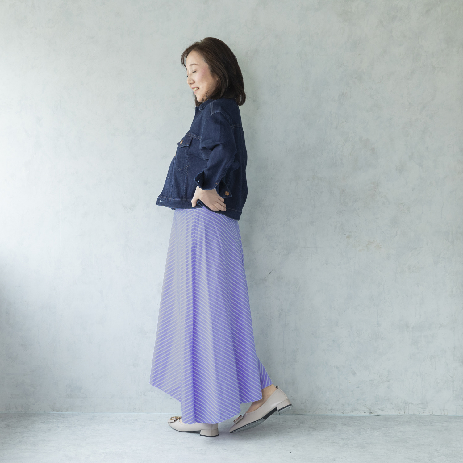 シュガーデプト コーンデニム（Ｒ） スーパーストレッチ クロップトジャケット