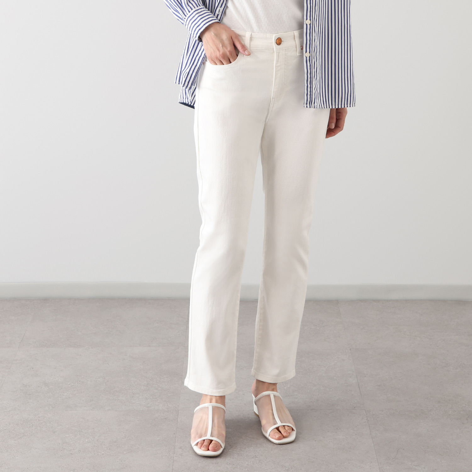 シュガーデプト コーンデニム（Ｒ） スーパーストレッチ フルレングス丈ジーンズ