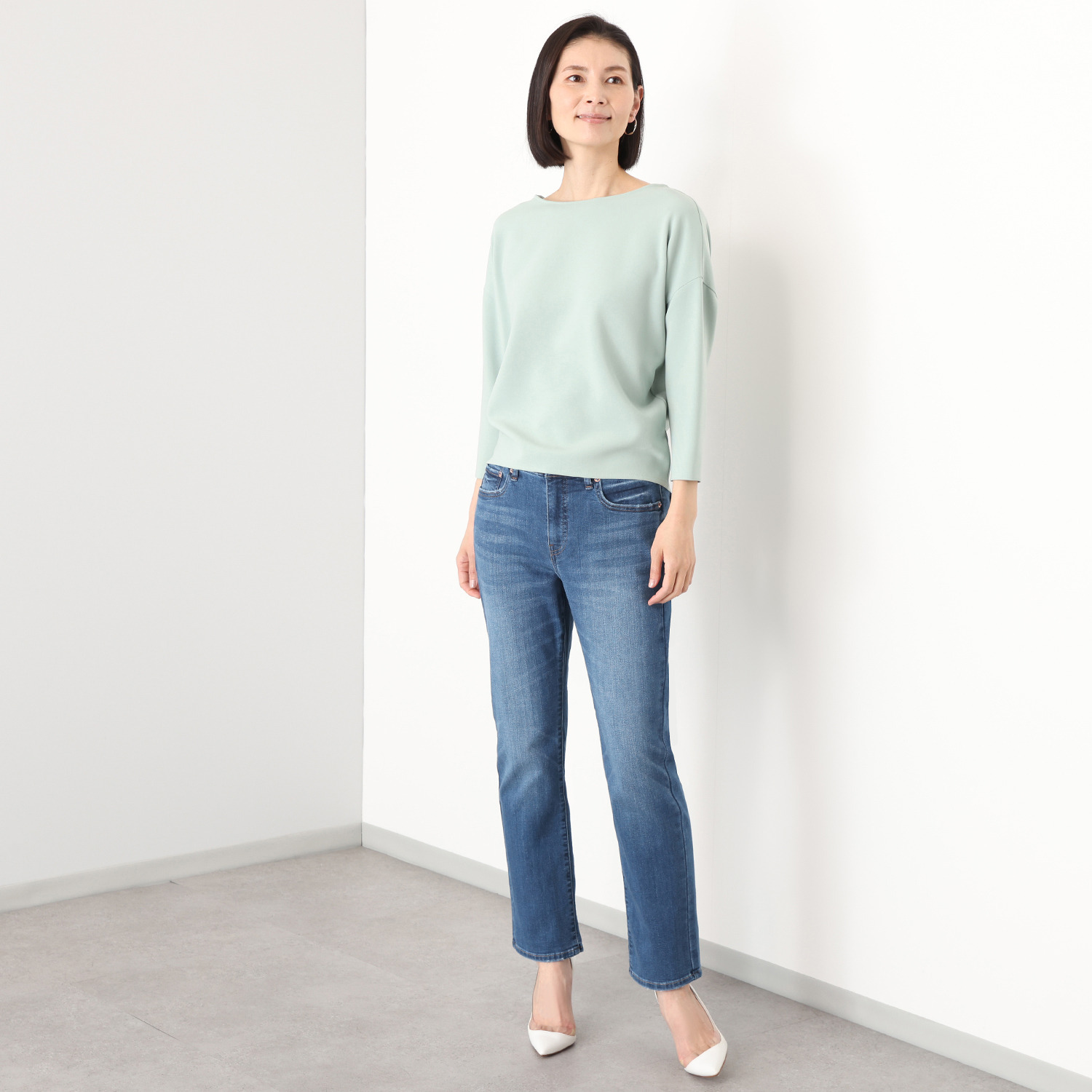 シュガーデプト コーンデニム（Ｒ） スーパーストレッチ フルレングス丈ジーンズ