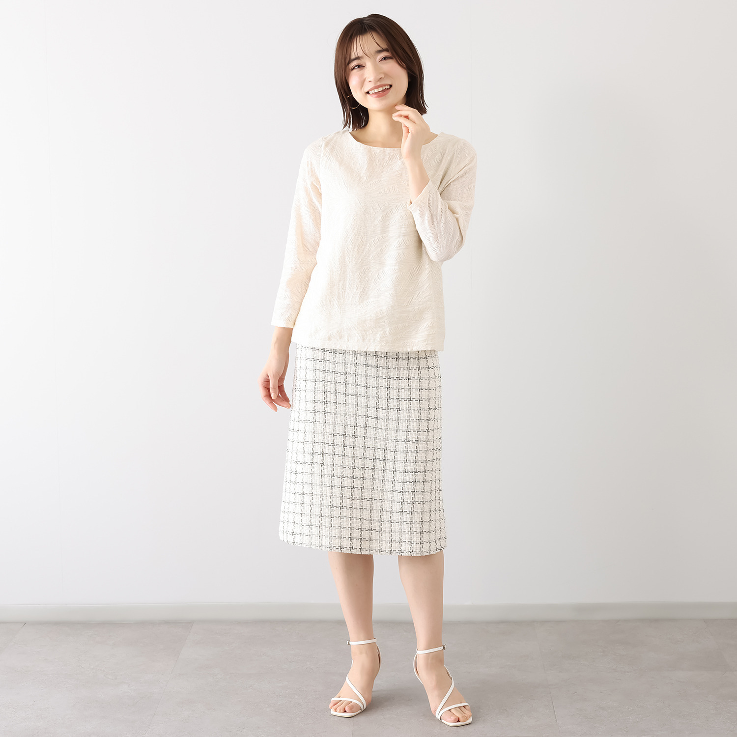 レイメイヤーズ ジャガード シアーカットソー プルオーバー