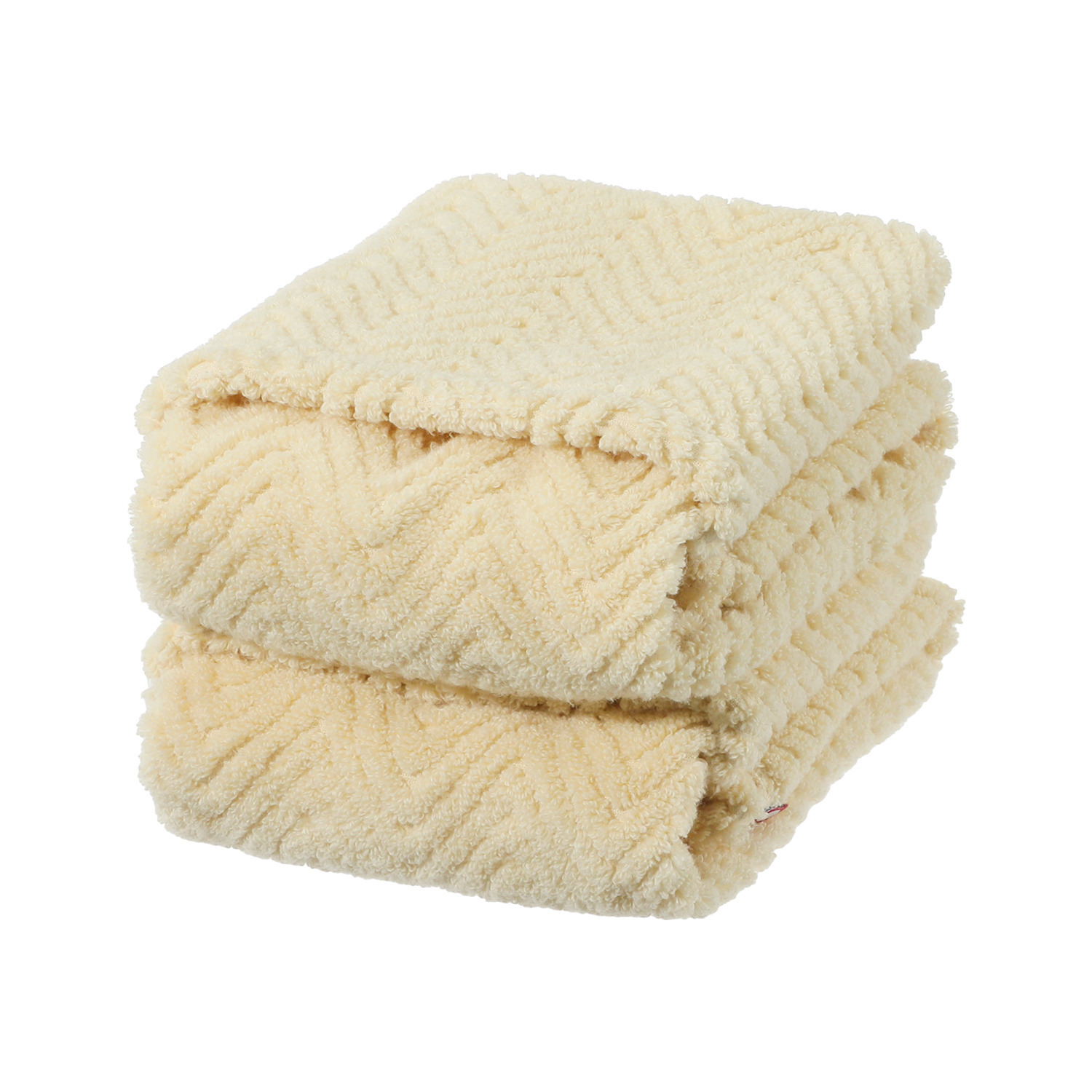 わたのはな オーガニック フェイスタオル 同色２枚組