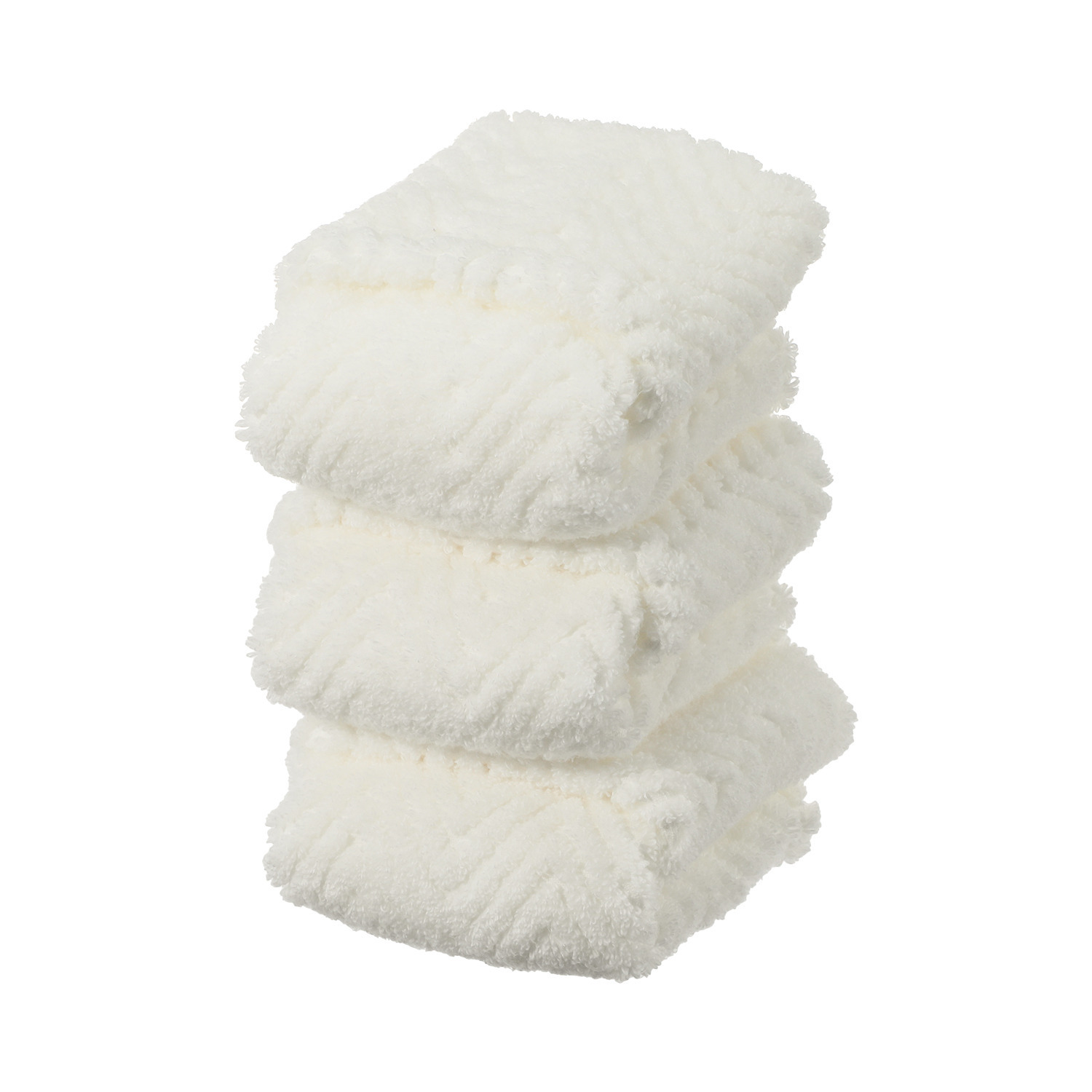 わたのはな オーガニック ハンドタオル 同色３枚組