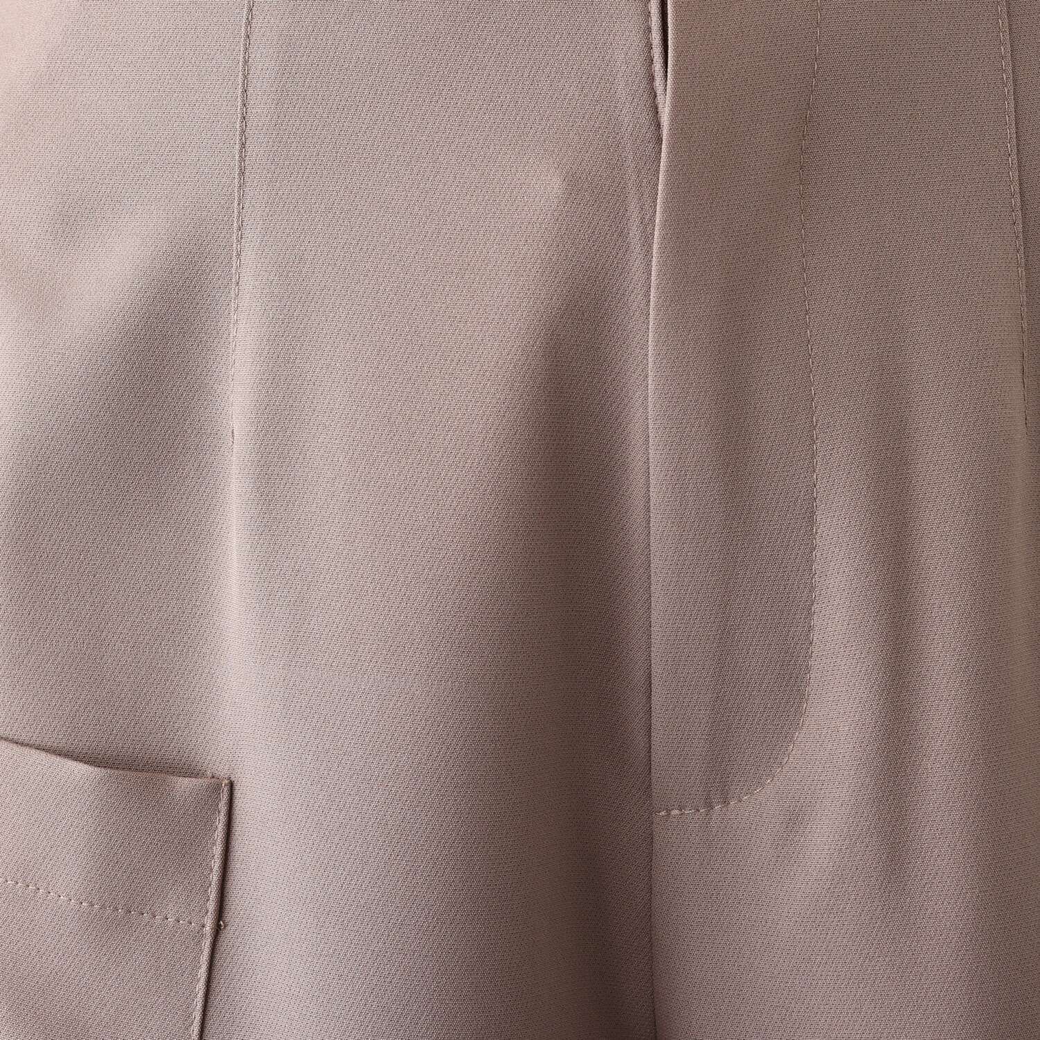 ミューリエ きちんと×優雅で叶える 脚長シルエット サイドボックスタック カーゴパンツ