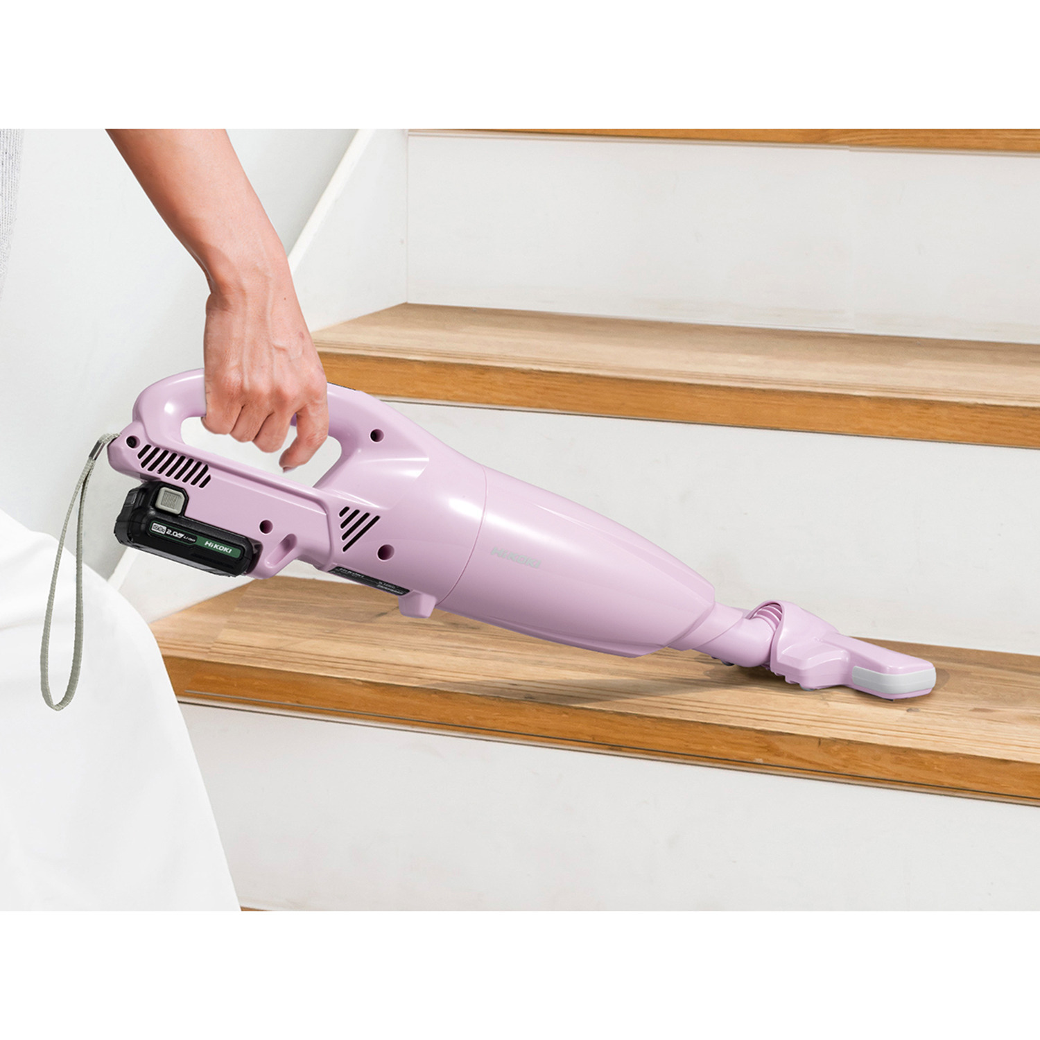 ハイコーキ 軽量＆コンパクト 掃除のプロも使用する！ コードレスクリーナ＆ ラウンドブラシ 特別セット