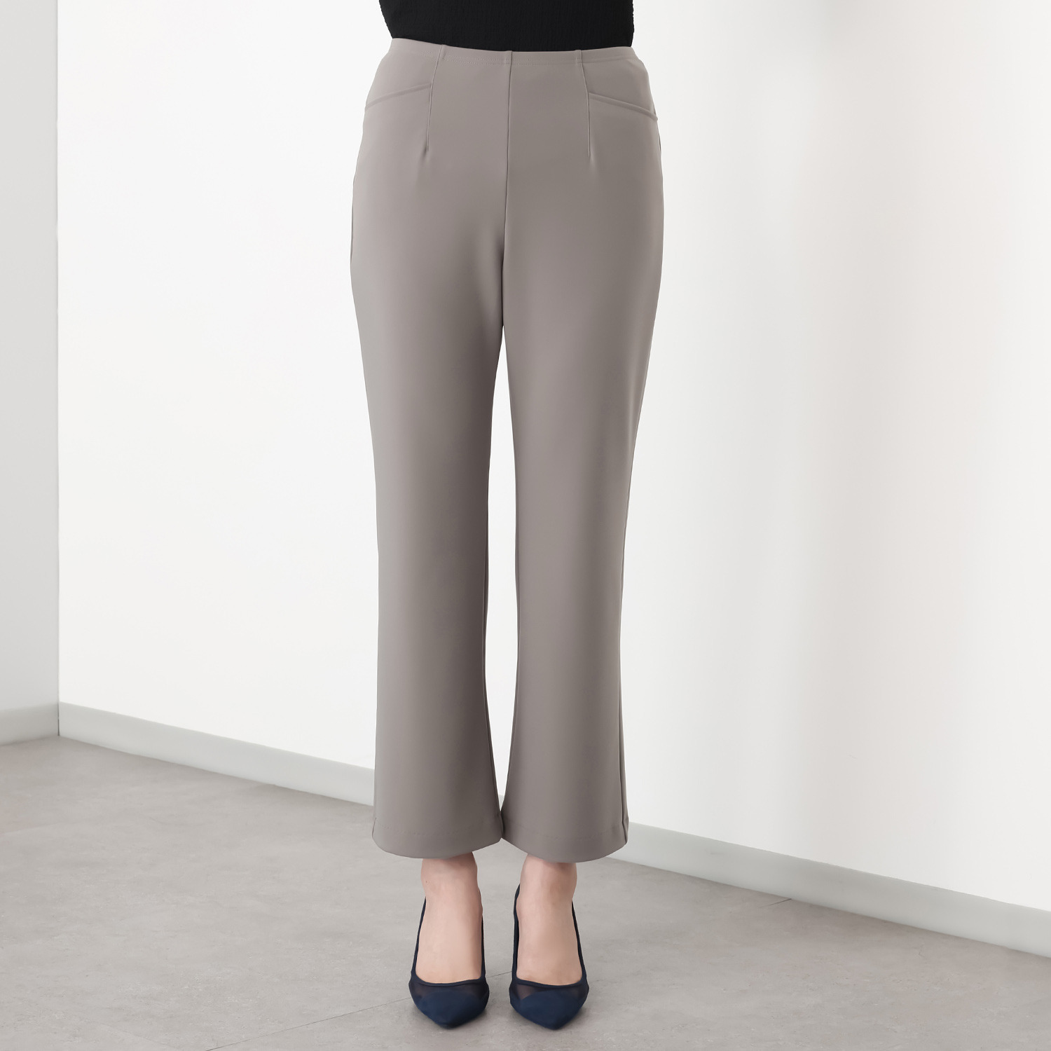 上質ごこち アルディナ はくだけで脚長美人見え 極上ドレープパンツ ＜股下６５ｃｍ＞