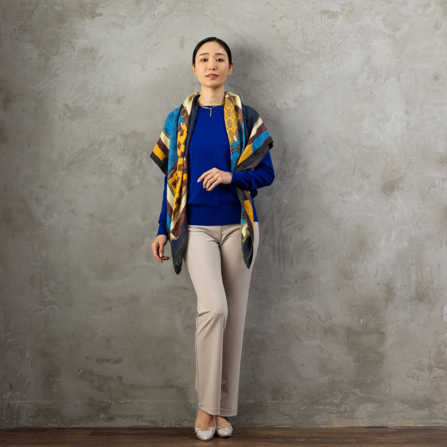 上質ごこち アルディナ はくだけで脚長美人見え 極上ドレープパンツ ＜股下６５ｃｍ＞