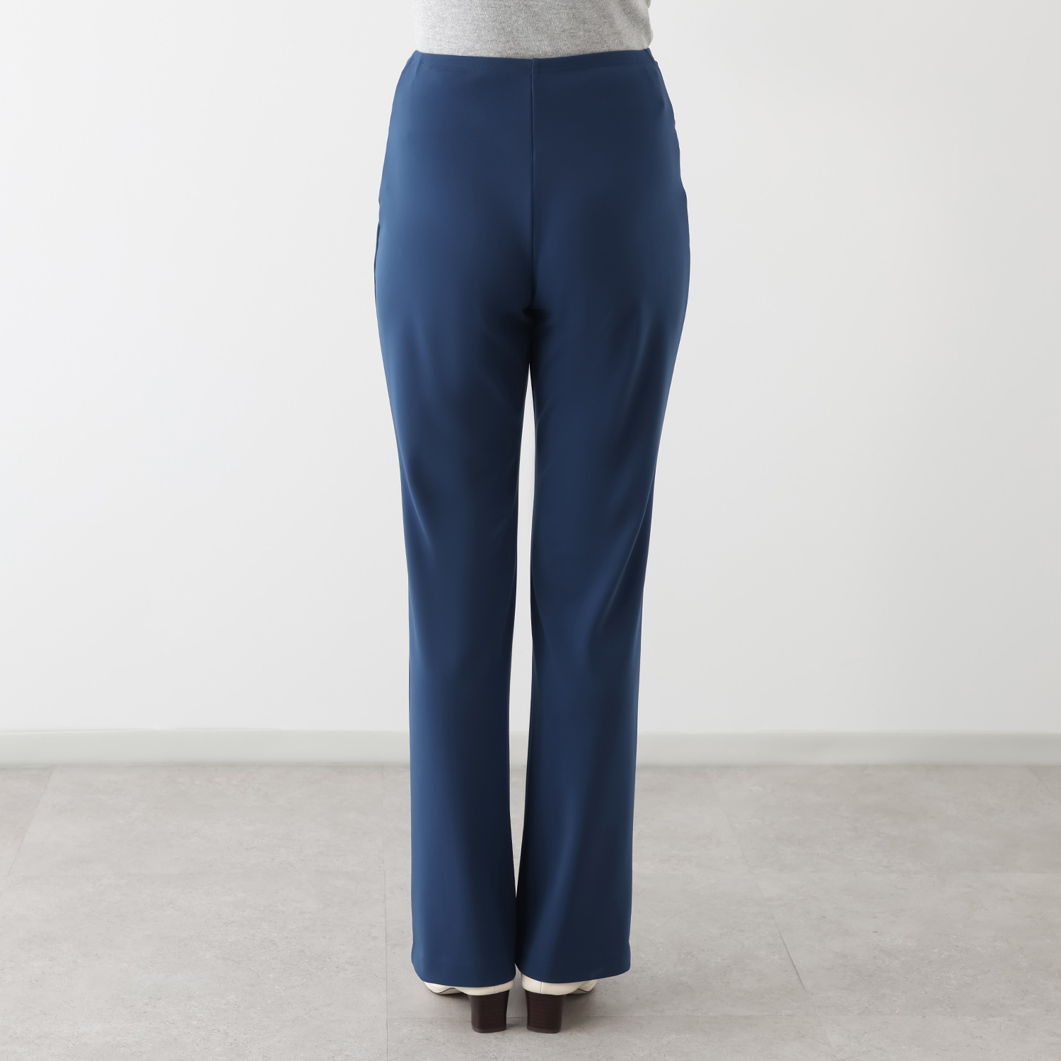 上質ごこち アルディナ はくだけで脚長美人見え 極上ドレープパンツ ＜股下８０ｃｍ＞