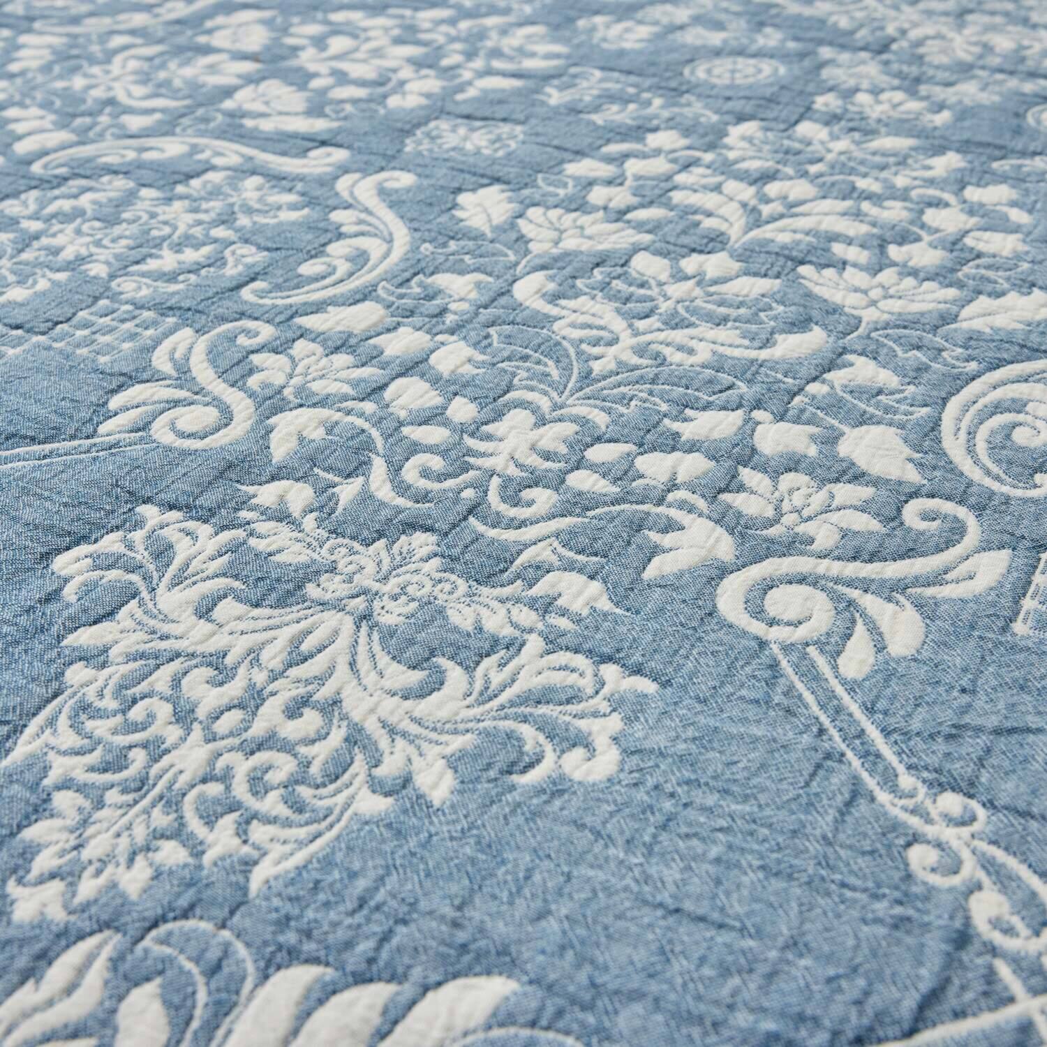 スワトウ刺しゅう協会 認定デザイン 綿１００％ラグ ＜１３０×１９０ｃｍ＞