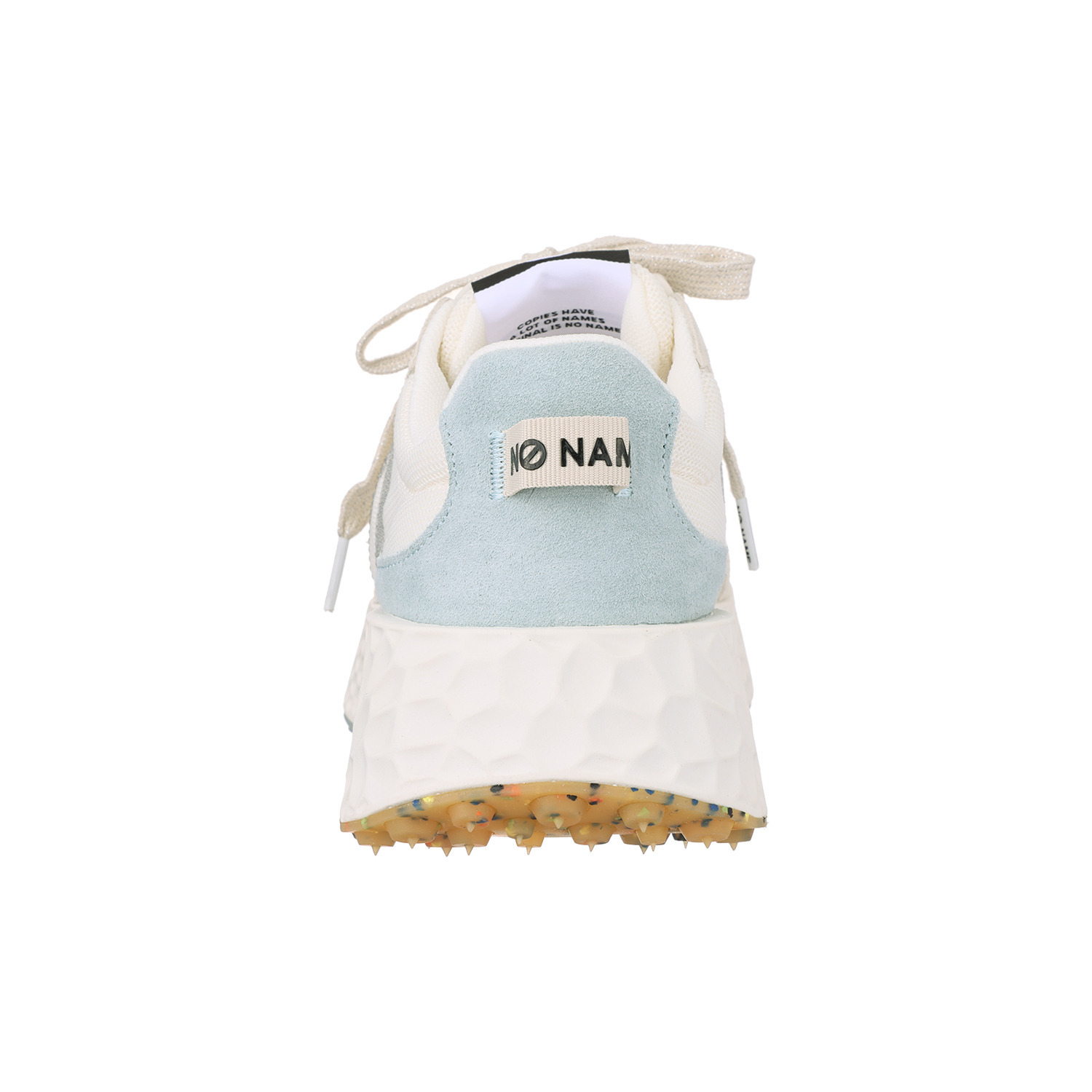 ノーネーム 牛革スエード 配色スニーカー “カーター”