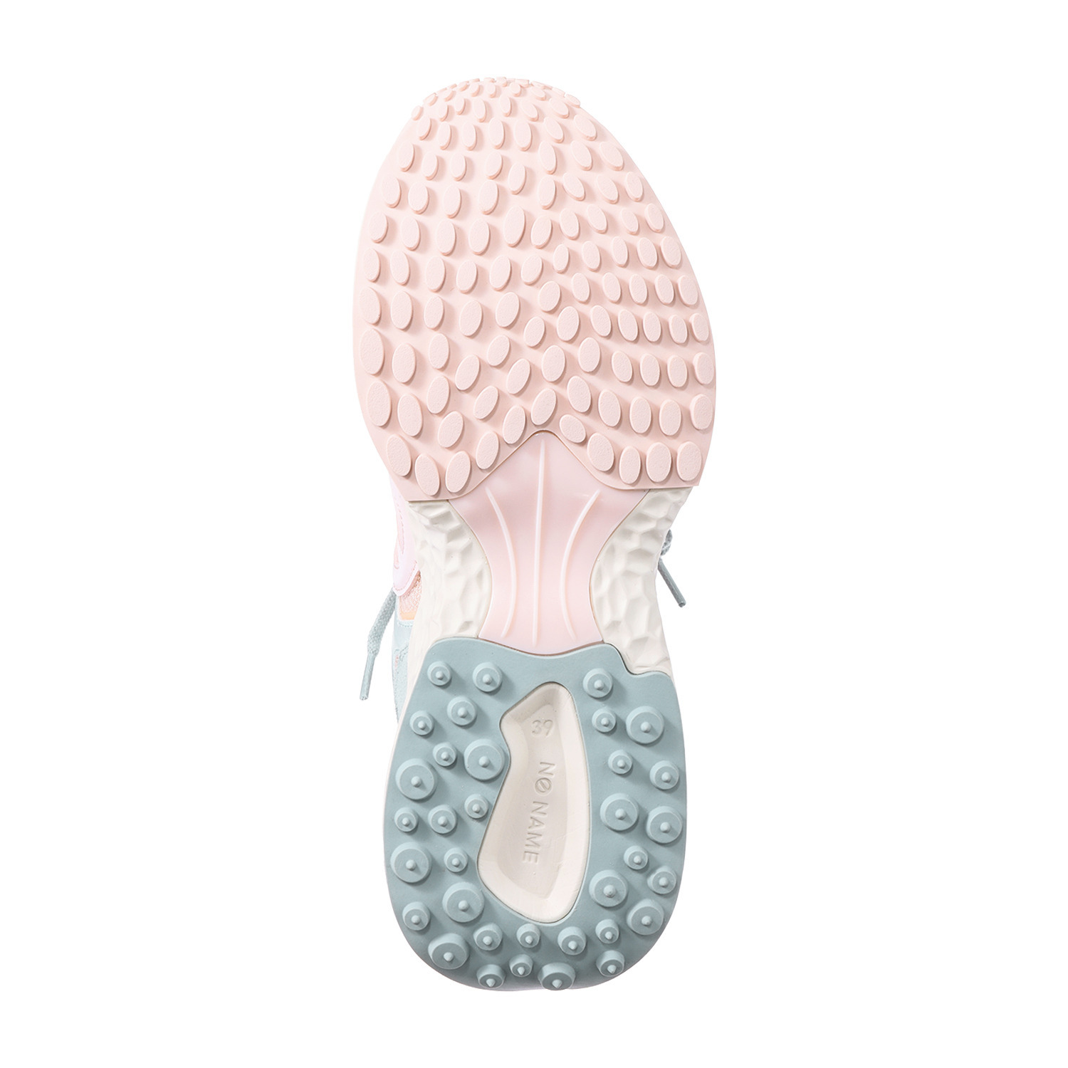 ノーネーム パステル配色 スニーカー “カーター”