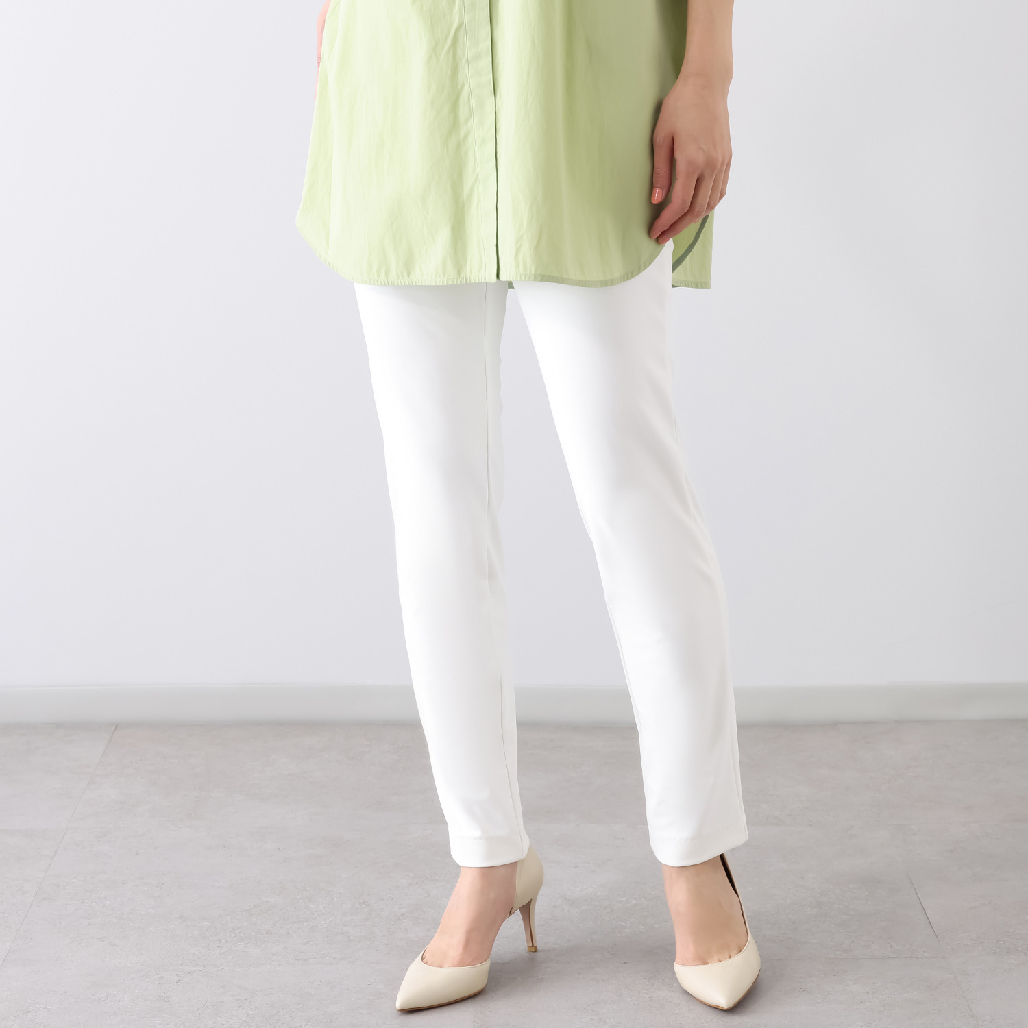 ピーツー 接触冷感・吸水速乾 多機能ストレッチ スリムパンツ ＜股下７２ｃｍ＞