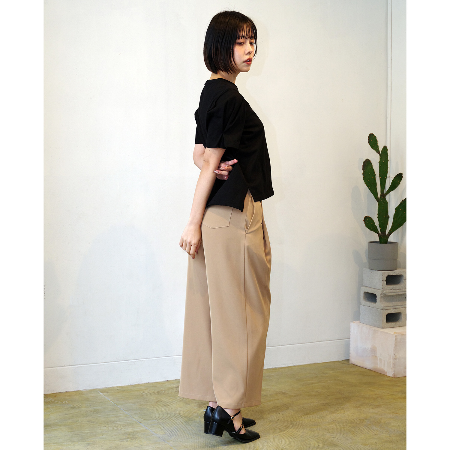 トウキョウストロール 研究してたどり着いた 背中ではく マリンデザインパンツ