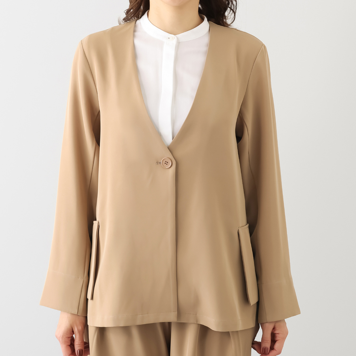 トウキョウストロール 研究してたどり着いた サイドスリット コーディネイトジャケット