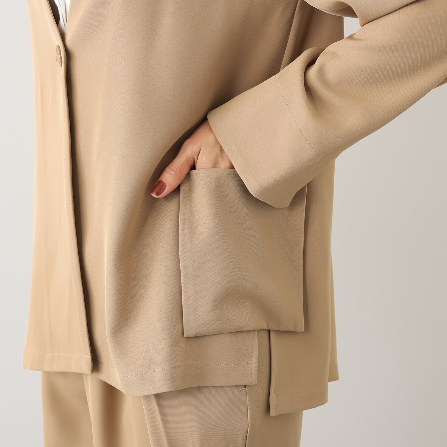 トウキョウストロール 研究してたどり着いた サイドスリット コーディネイトジャケット