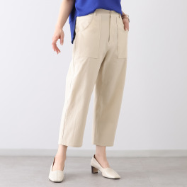 キリ　エ　キリ ストレッチ ベイカーパンツ