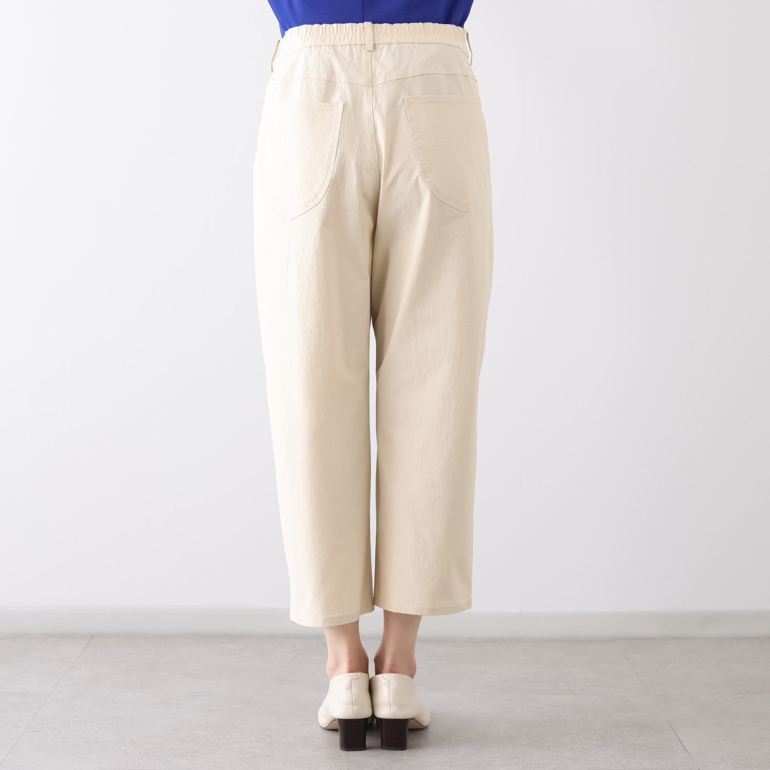 キリ　エ　キリ ストレッチ ベイカーパンツ