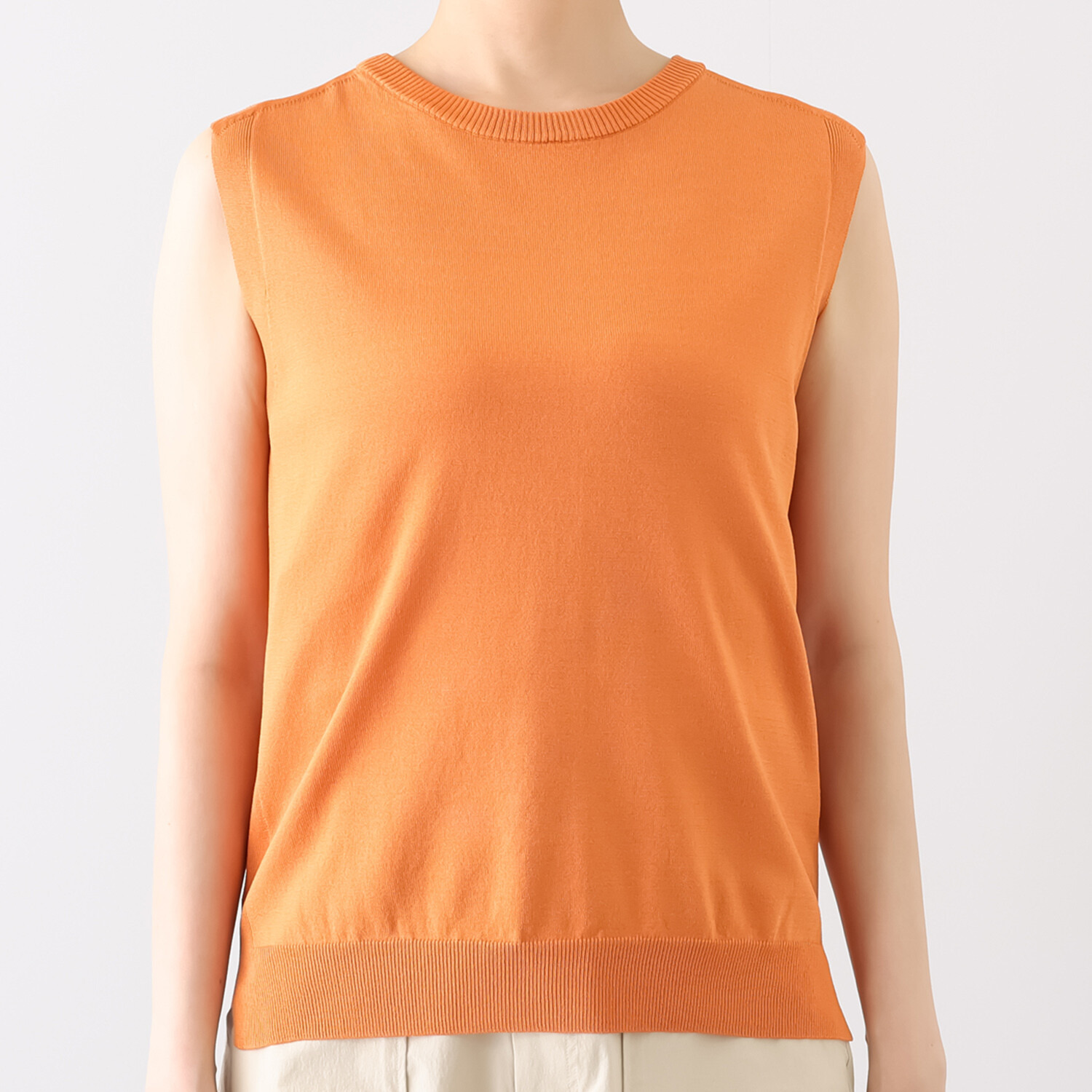 キリ　エ　キリ スリーブレス ニットプルオーバー