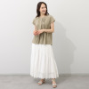 ウタオ エバークール 機能性と上品さを両立！ カットソーブラウス