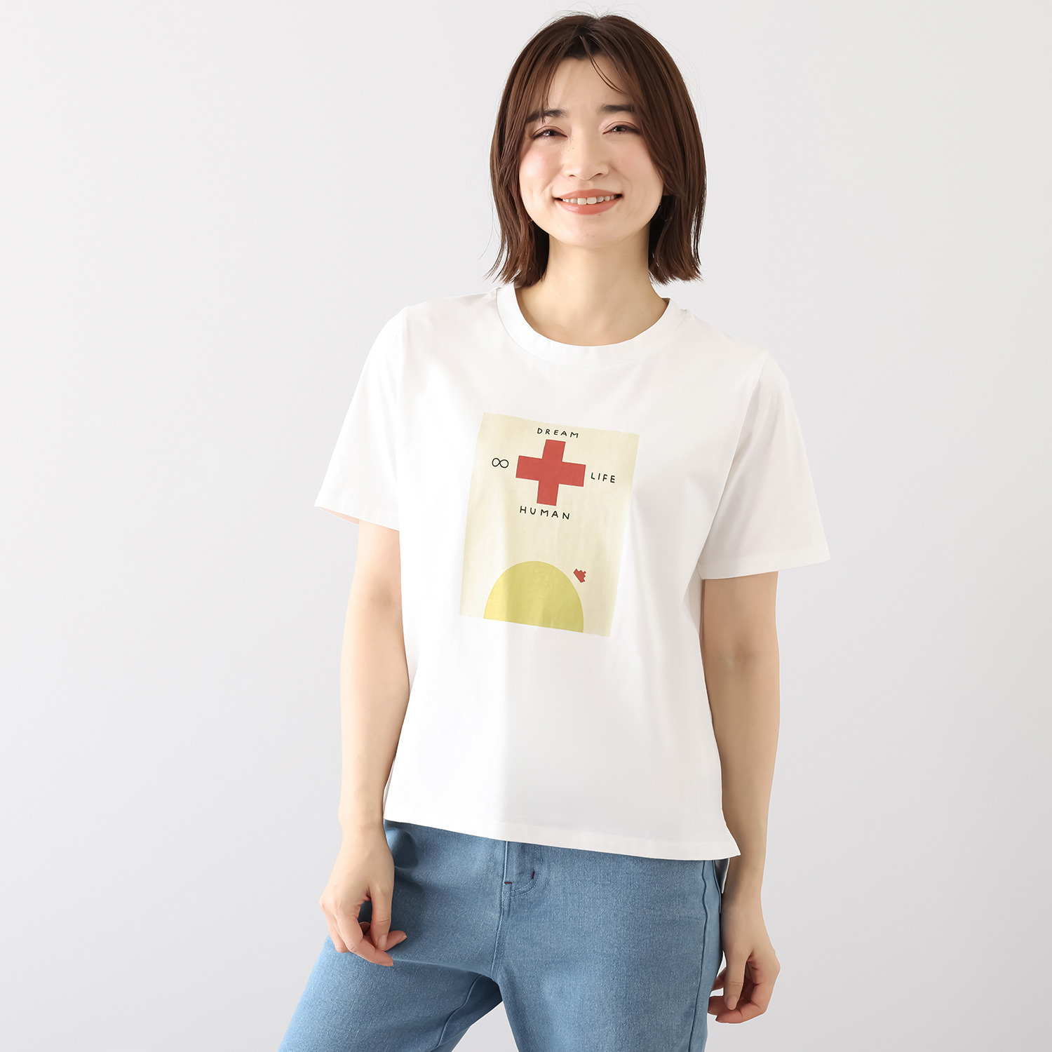 ポッシュボーイ コットン１００％ アートグラフィック プリントプルオーバー