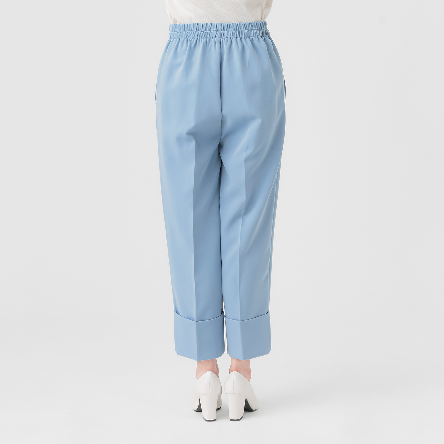 エピデミーク ロールアップ テーパードパンツ
