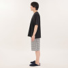 ナルエー オーバーＴシャツ＆ 綿混シャーリングボイル ハーフパンツ ＜メンズ＞