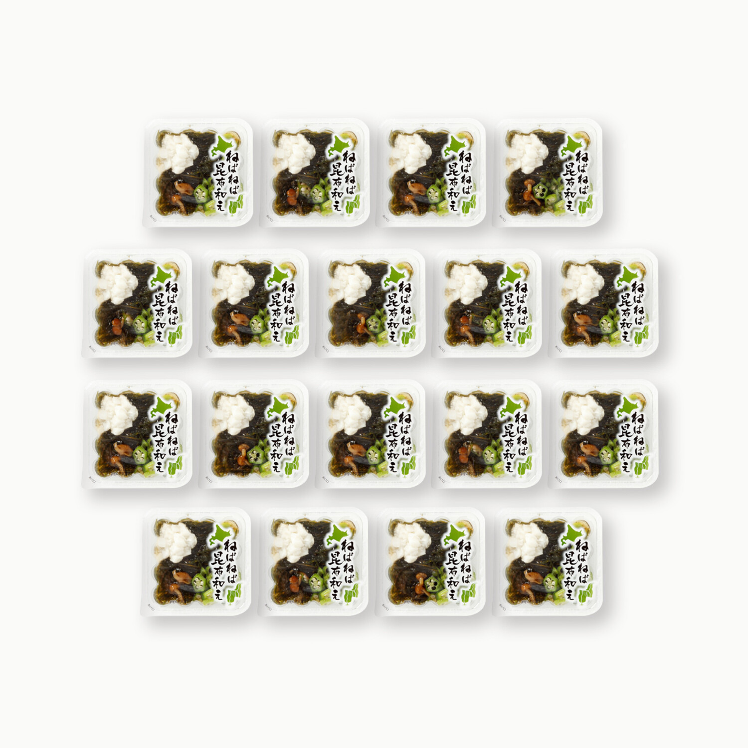 国産具材７種の ねばねば昆布和え