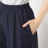 ココンライフ　ドゥ ＵＶカット・接触冷感・ 近赤外線カット ヘンプ混縦編 ウエスト総ゴム ワイドパンツ