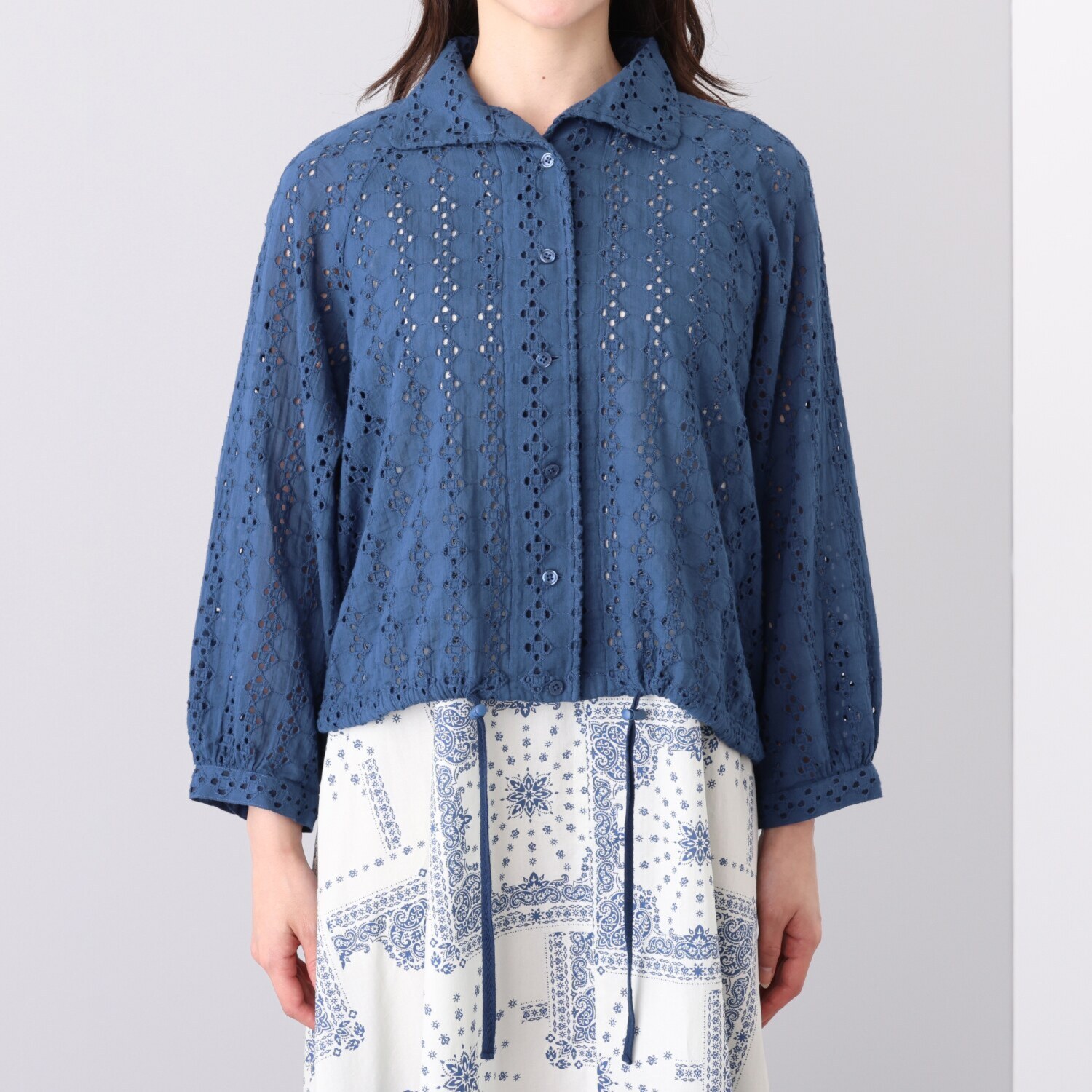 ハヤマ　ブリーズ レース加工ジャケット