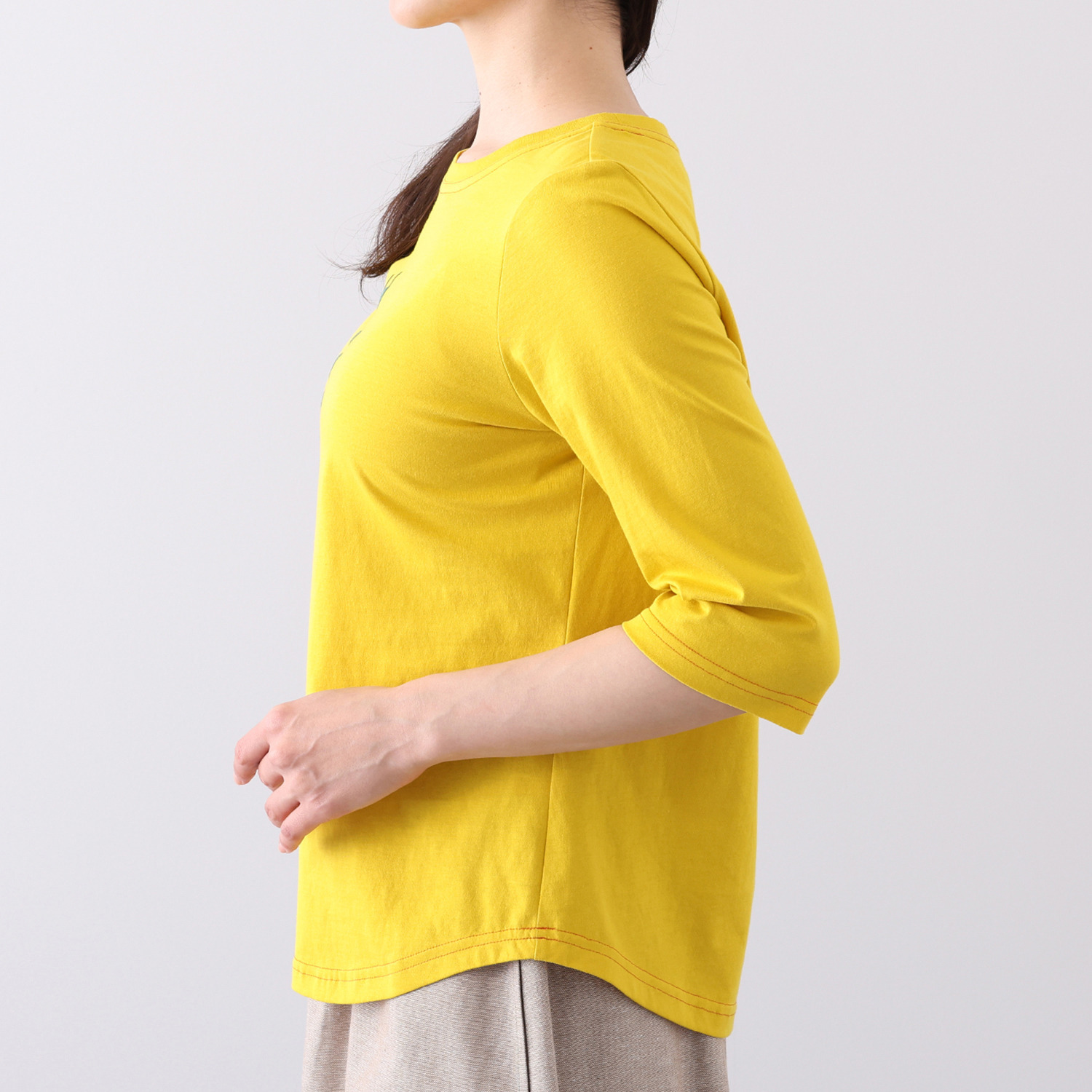 ハヤマ　ブリーズ 発泡顔料プリント Ｔシャツ