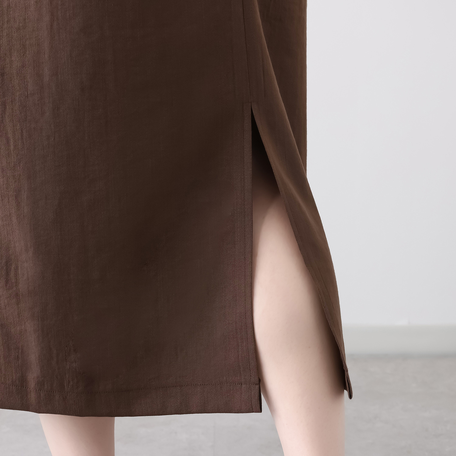 Ｋｕｎｎｙ． キーネック ジャンスカワンピース