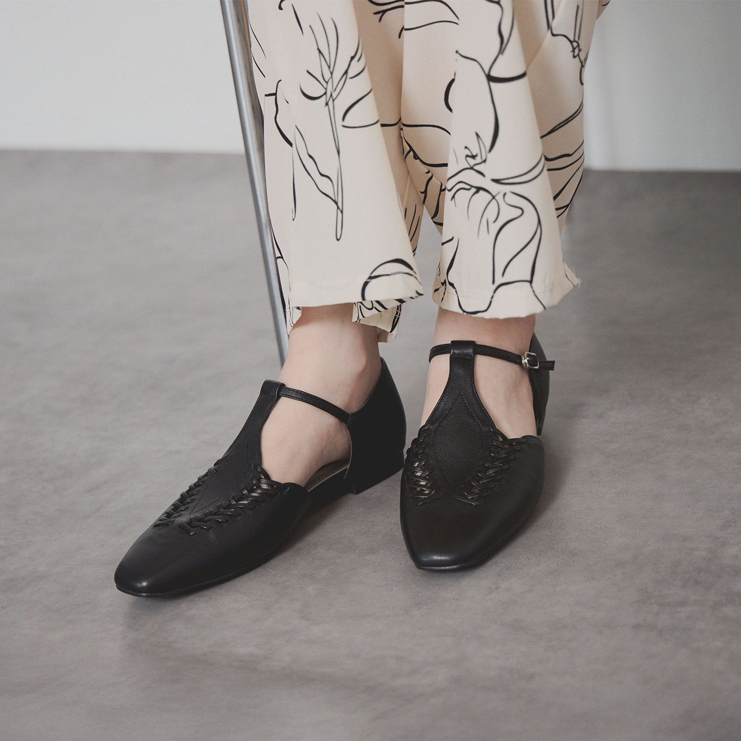 ニカル シープ 変形グルカパンプス