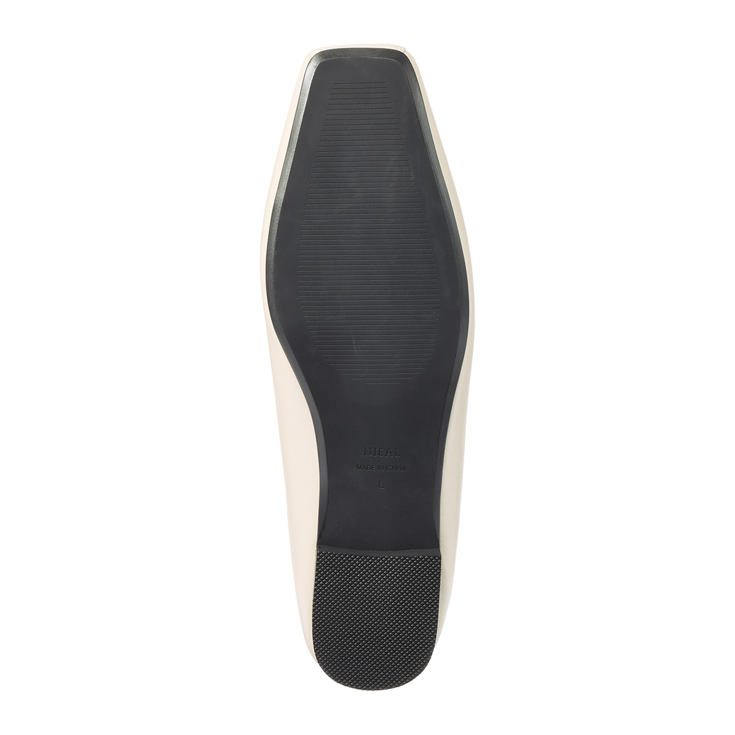 ニカル シープ スリット スクエアトゥミュール