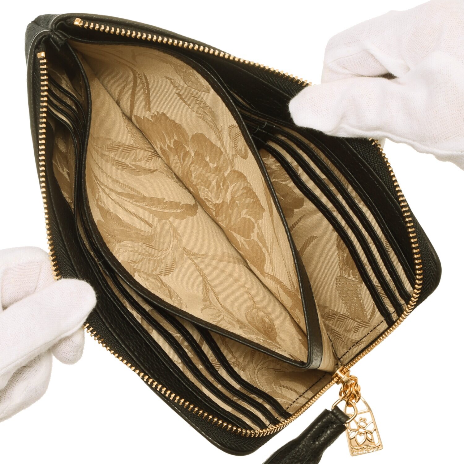 シンクビー！ Ｌ字型ファスナー長財布 “ノートルダム”