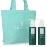 エルツティン 韓国大手美容サロン発 美容ピーリングケア ジェルから濃密泡に変化！ バブルスキンピールジェル ２本 トートバッグ付セット