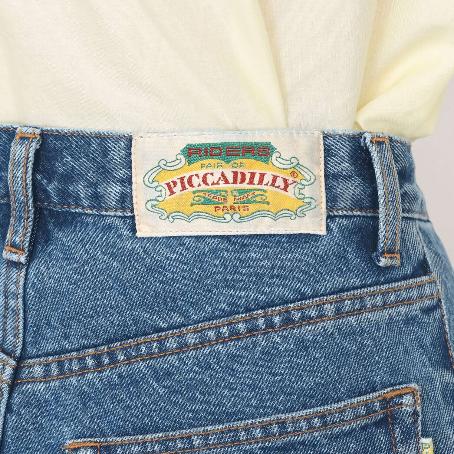 ピカデリー バルーンクロップト デニムパンツ