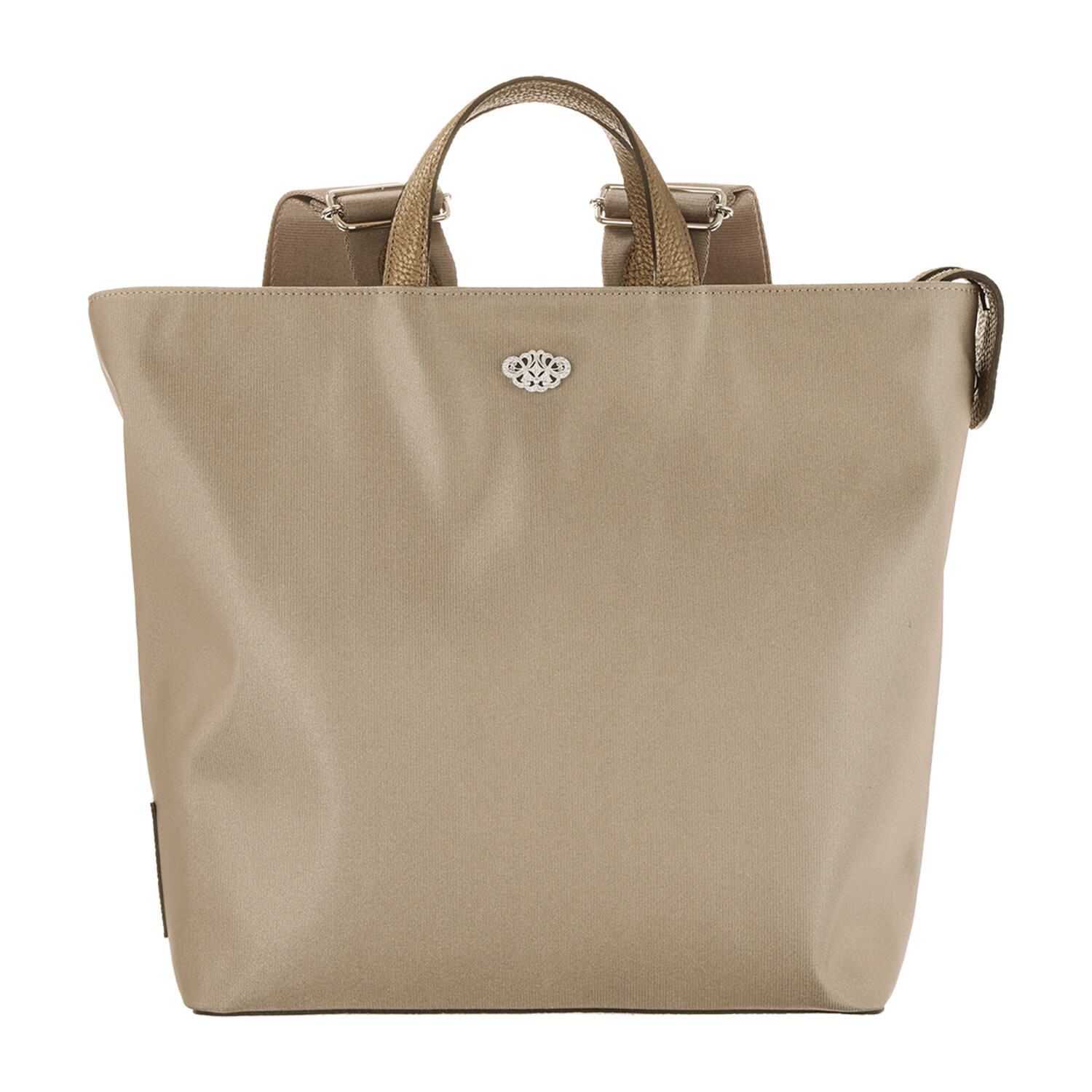 エーディーエムジェイ はっ水 ナイロンリュクス アールデコモティーフ バックパック