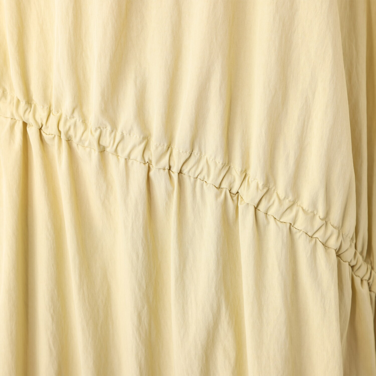 フーア フレキシブルギャザー ロングワンピース