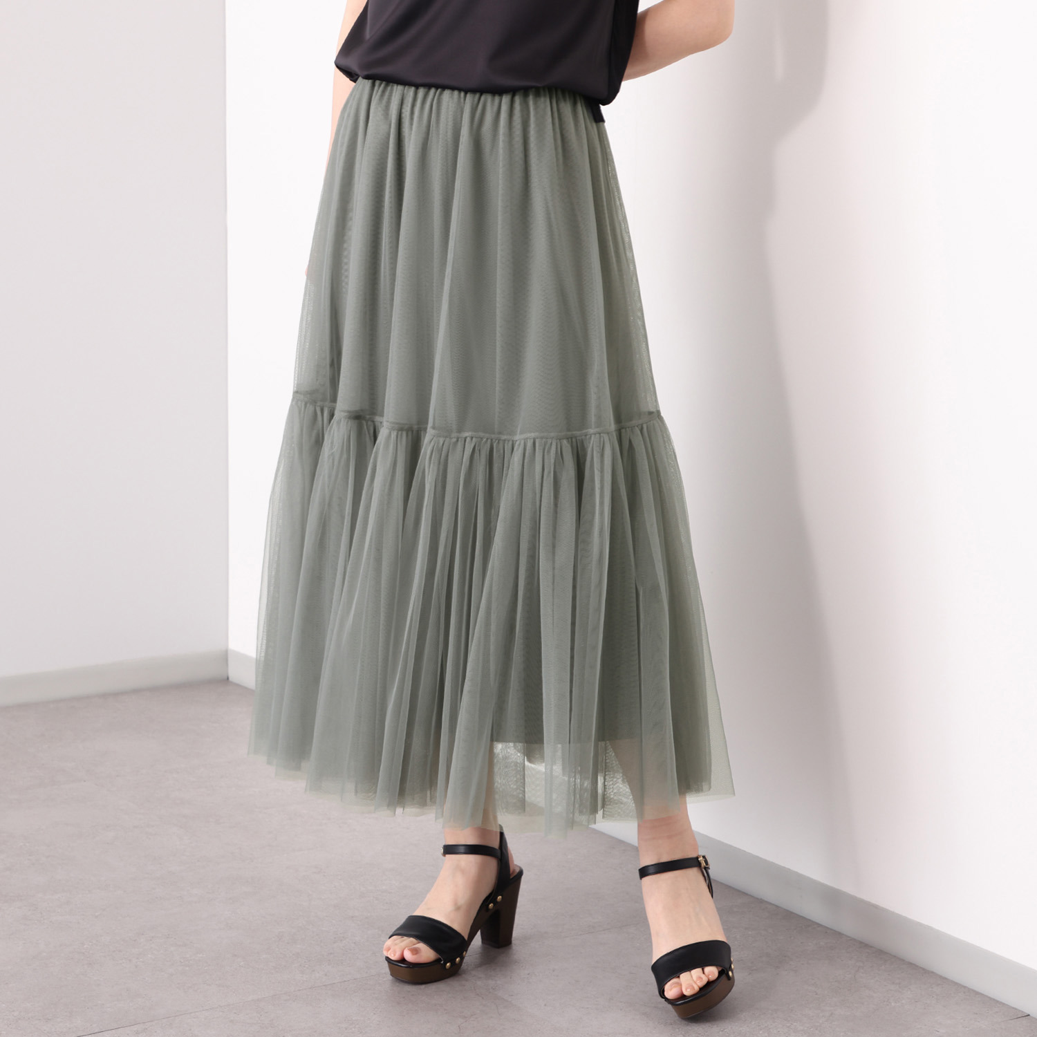 フーア ダブルチュールスカート