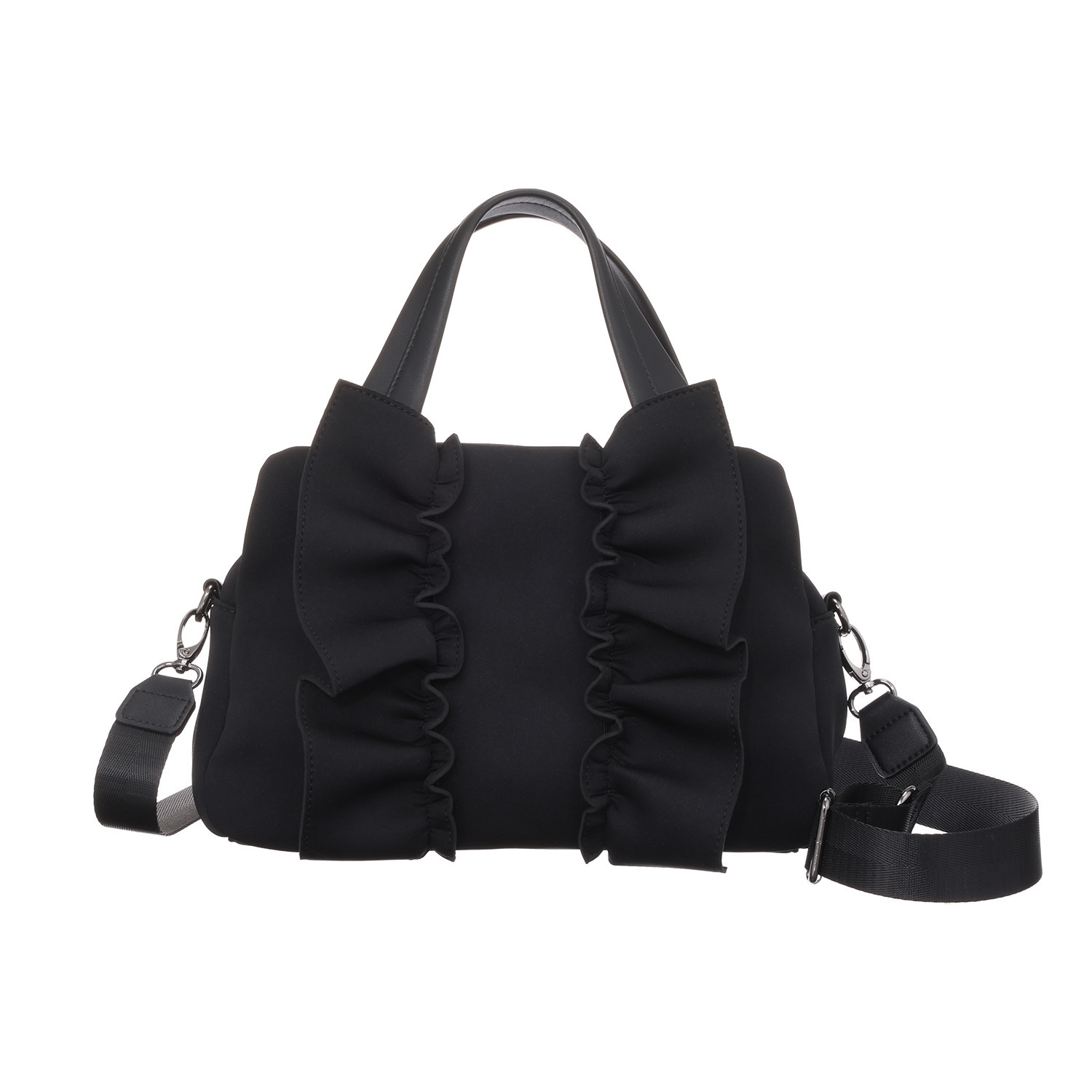 ダジュール ２ウェイ フリルデザインバッグ