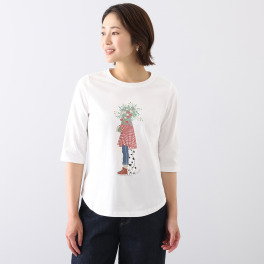 ハヤマ　ブリーズ プリントＴシャツ