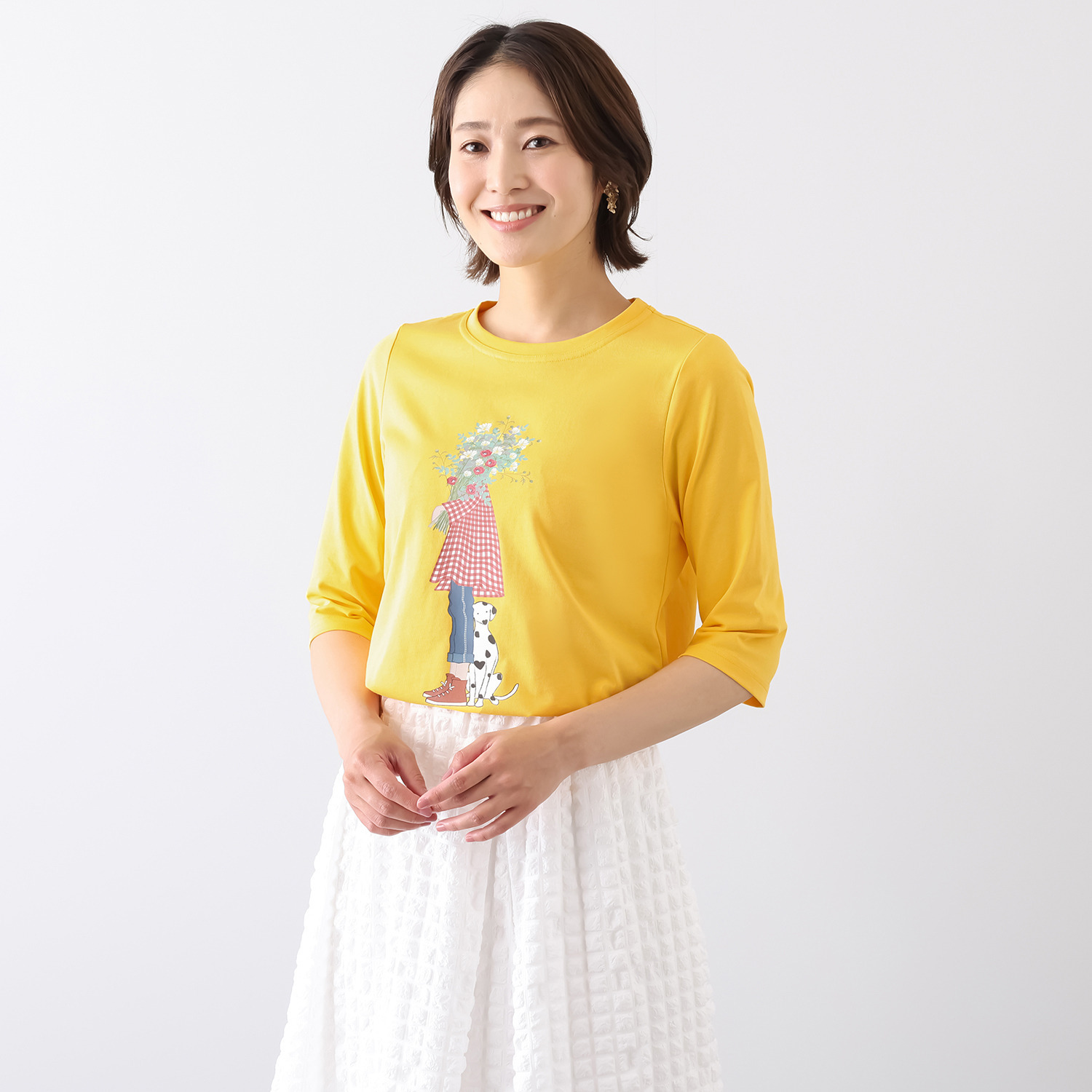 ハヤマ　ブリーズ プリントＴシャツ