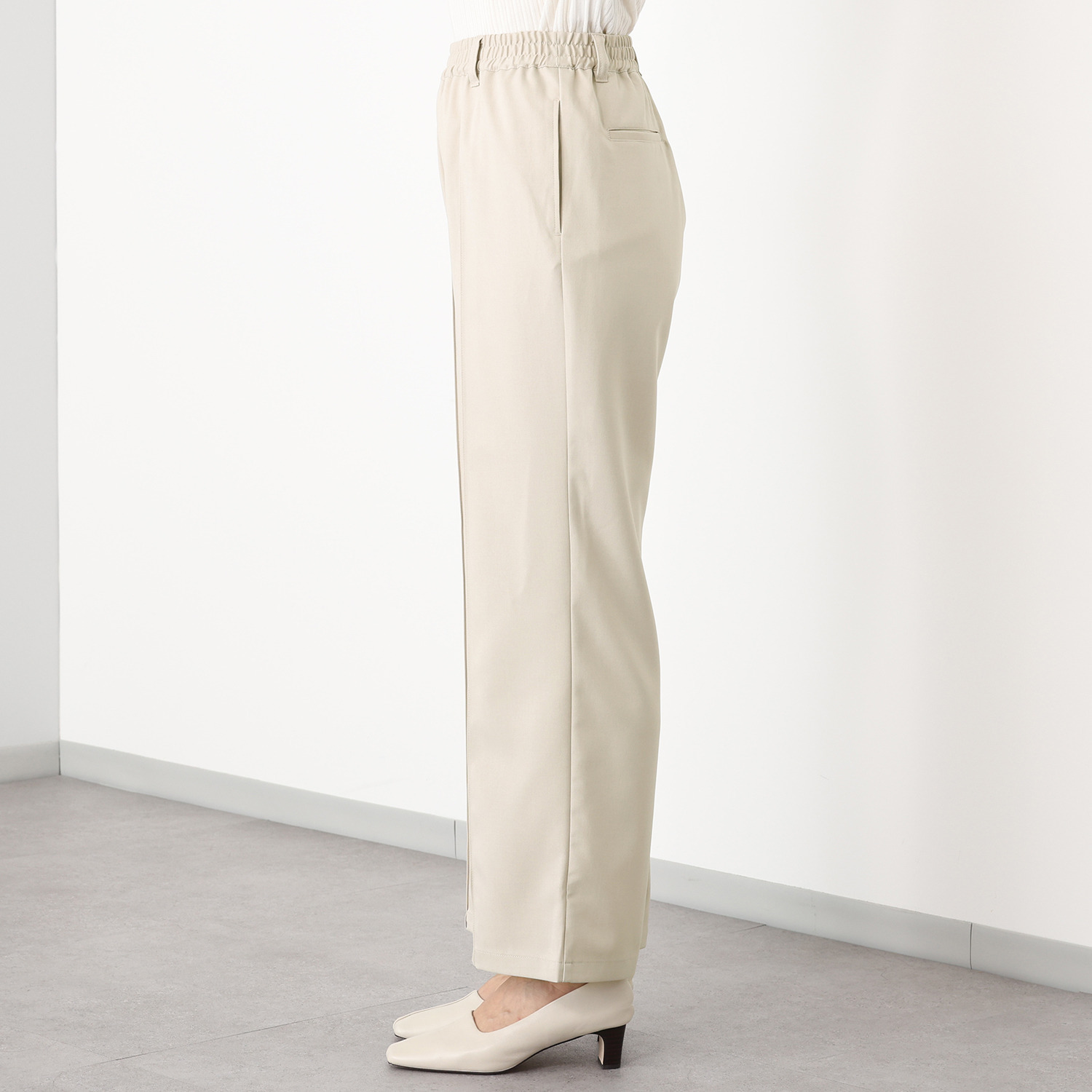 カオル　ヨネヤマ　＆　Ｋ センターライン すっきり見え効果 プルオンパンツ