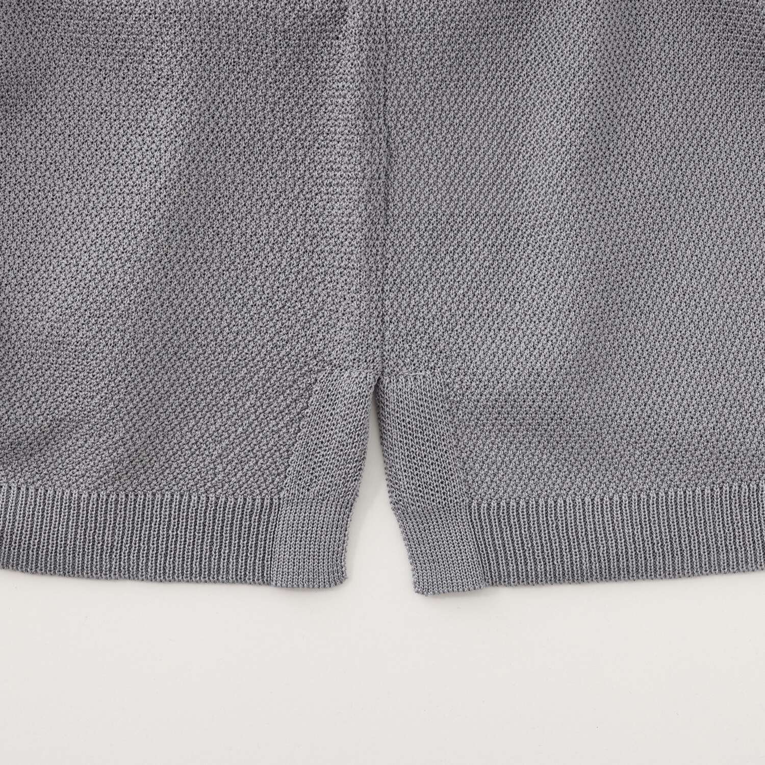 カオル　ヨネヤマ　＆　Ｋ 襟のフリルが女性らしい ニットポロシャツ