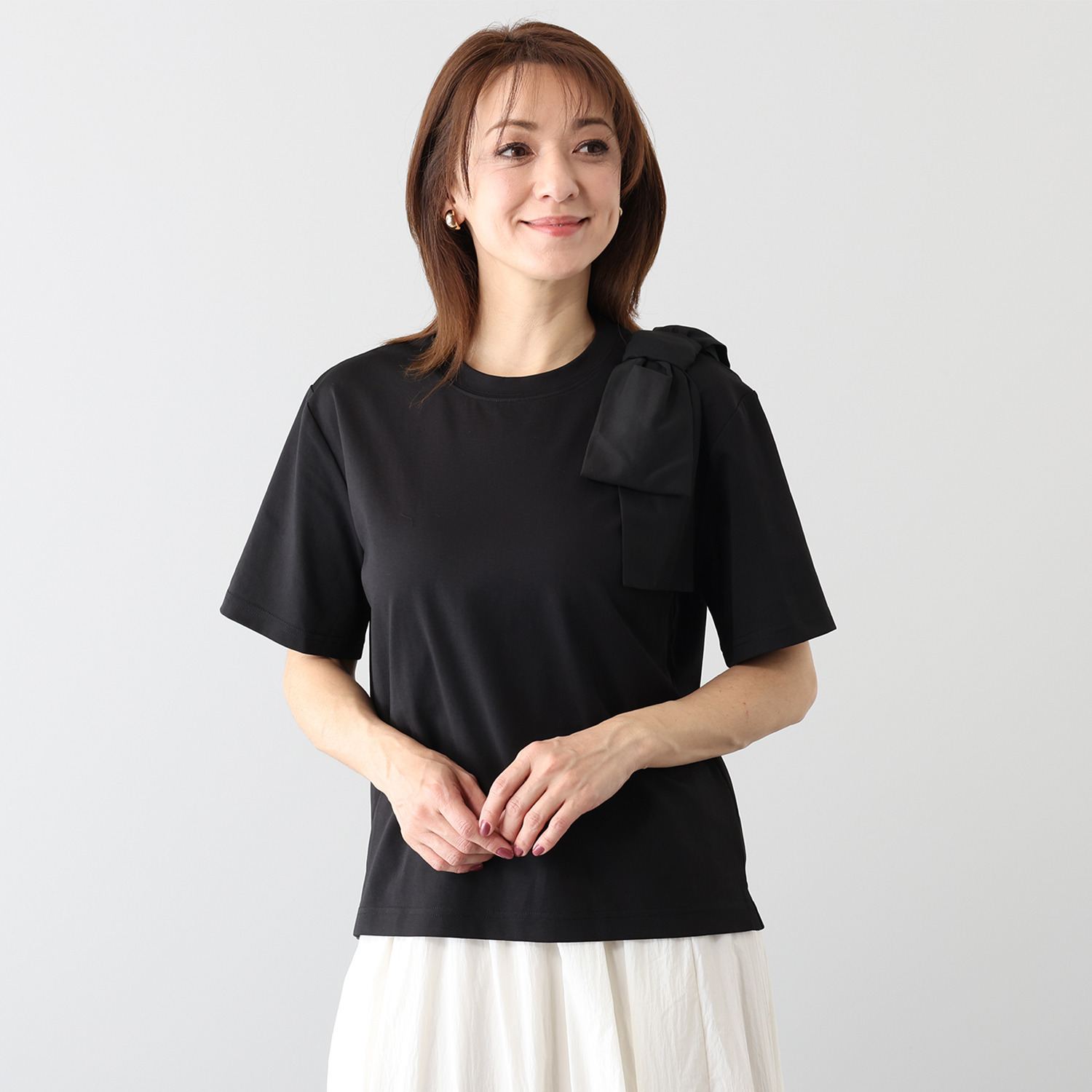 カオル　ヨネヤマ　＆　Ｋ ショルダーリボン プルオーバー