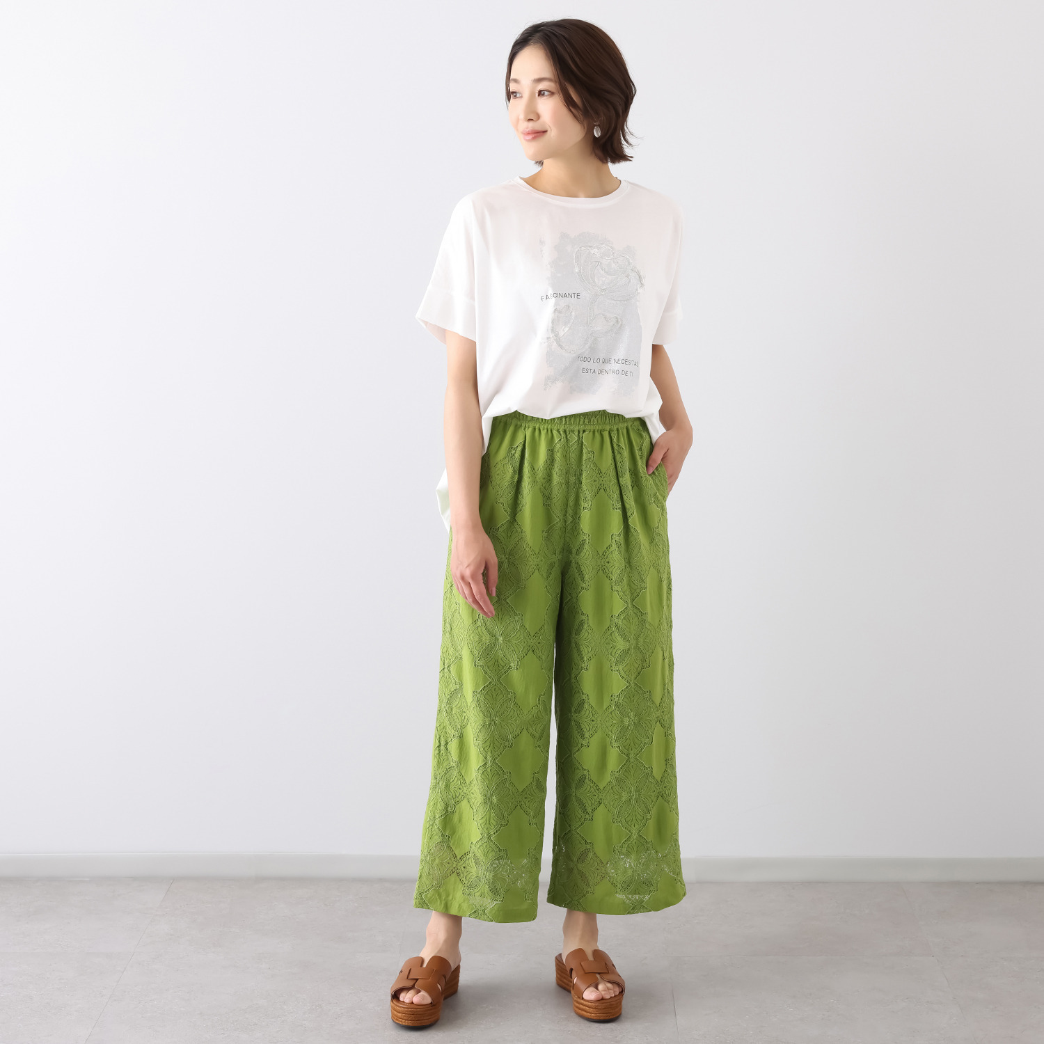 アリュメット レースパンツ