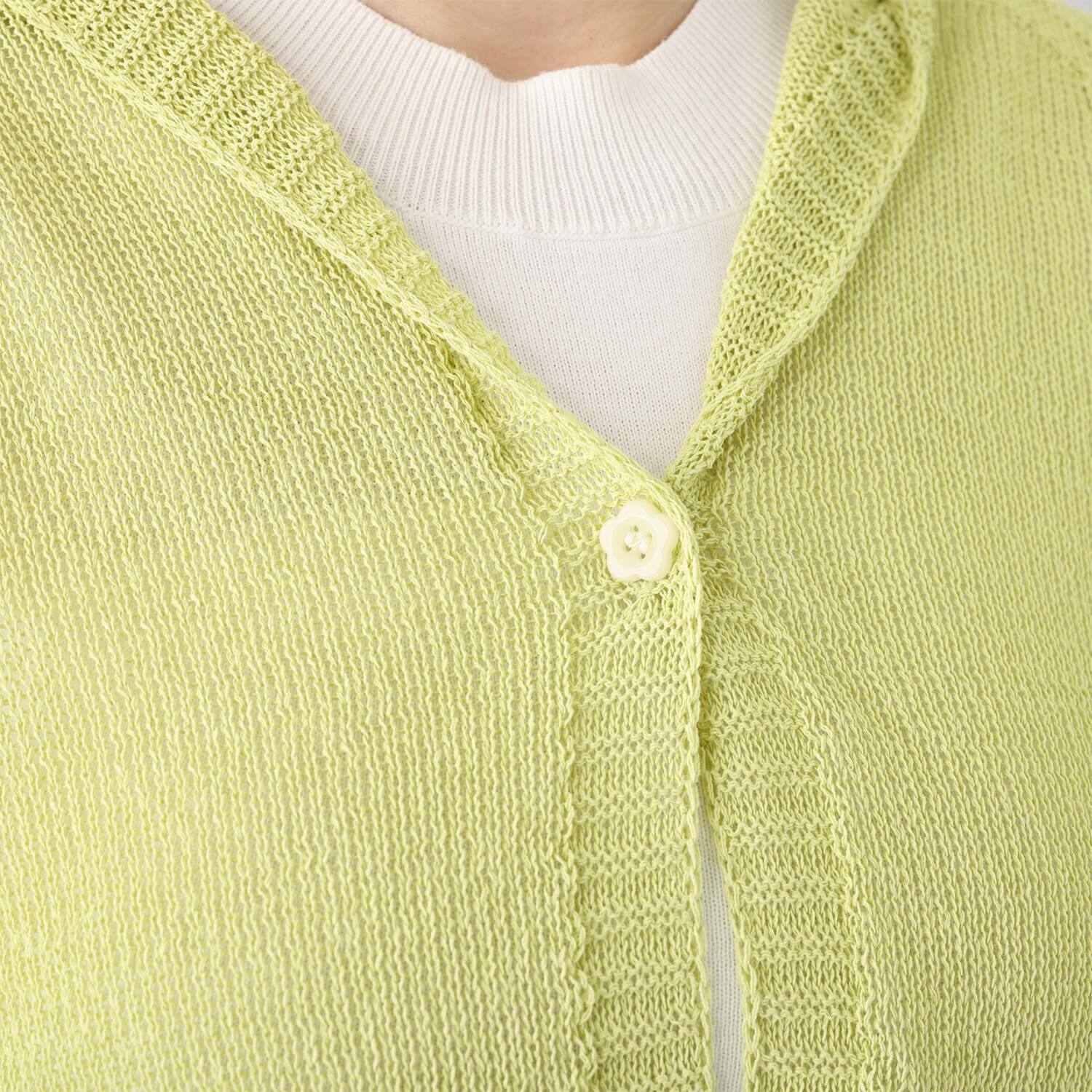 アリュメット 抄繊糸 フードボレロ