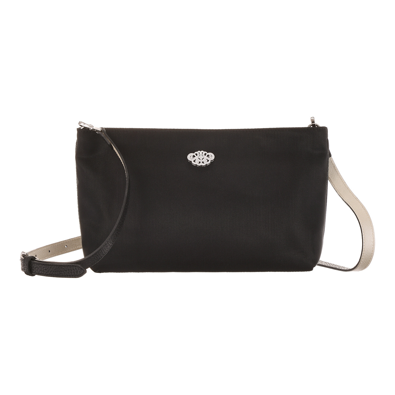 エーディーエムジェイ はっ水 ナイロンリュクス アールデコモティーフ ショルダーバッグ