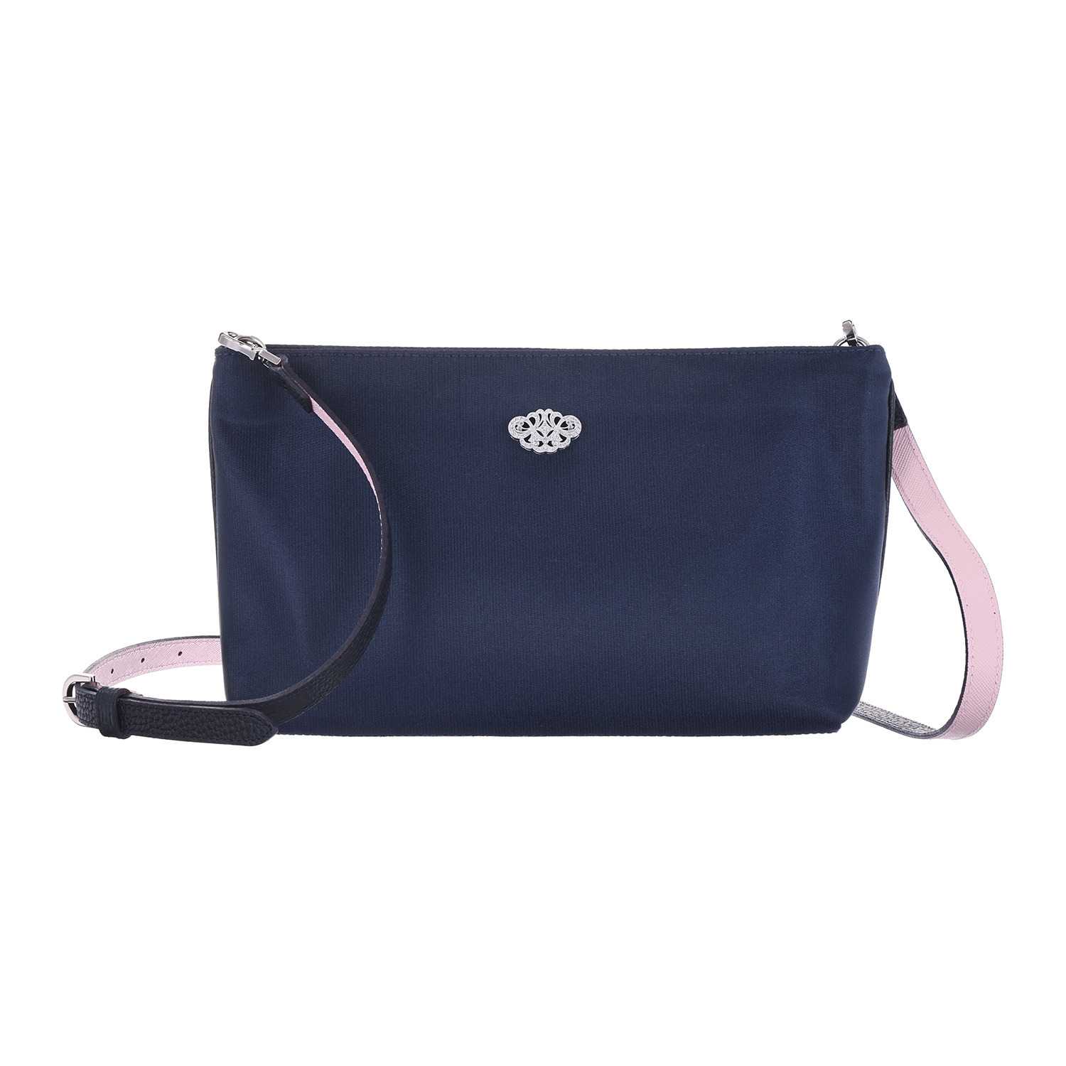 エーディーエムジェイ はっ水 ナイロンリュクス アールデコモティーフ ショルダーバッグ