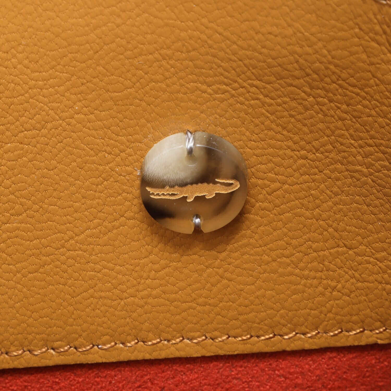 チビナイル クロコダイル ショルダーストラップ付 ハンドバッグ